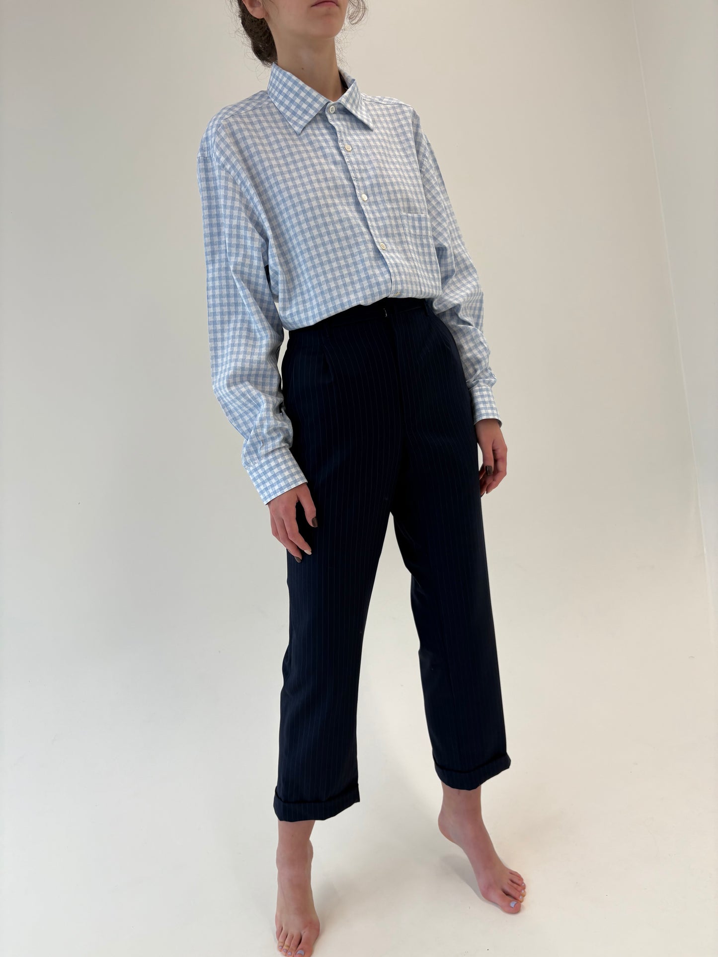 Costum petite Alta Moda couture din stofă ultra luxury Saville Row Londra