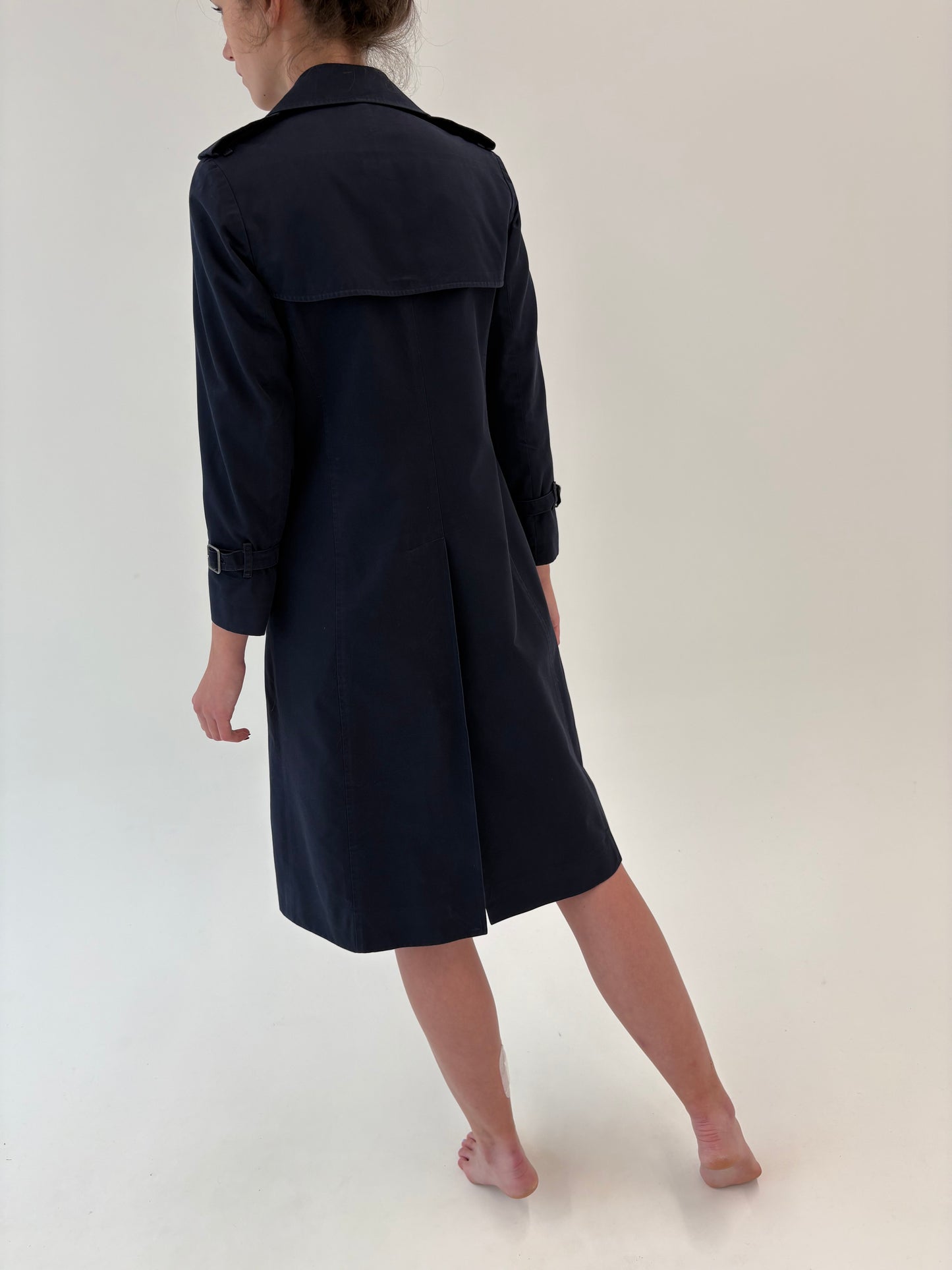 Trench Burberry vintage petite Navy blue