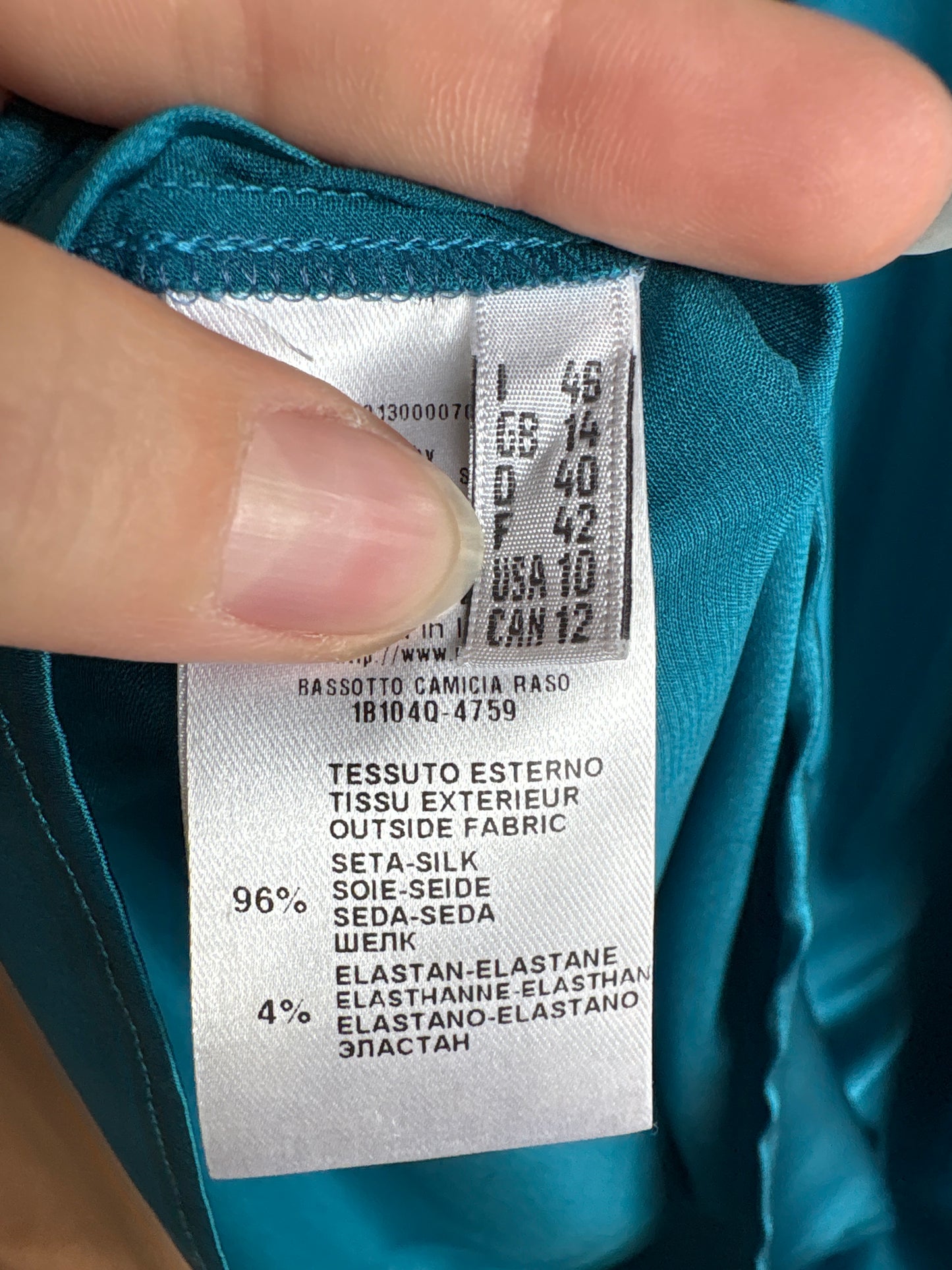 Cămașa spectaculoasă de brand luxury italian din mătase naturală