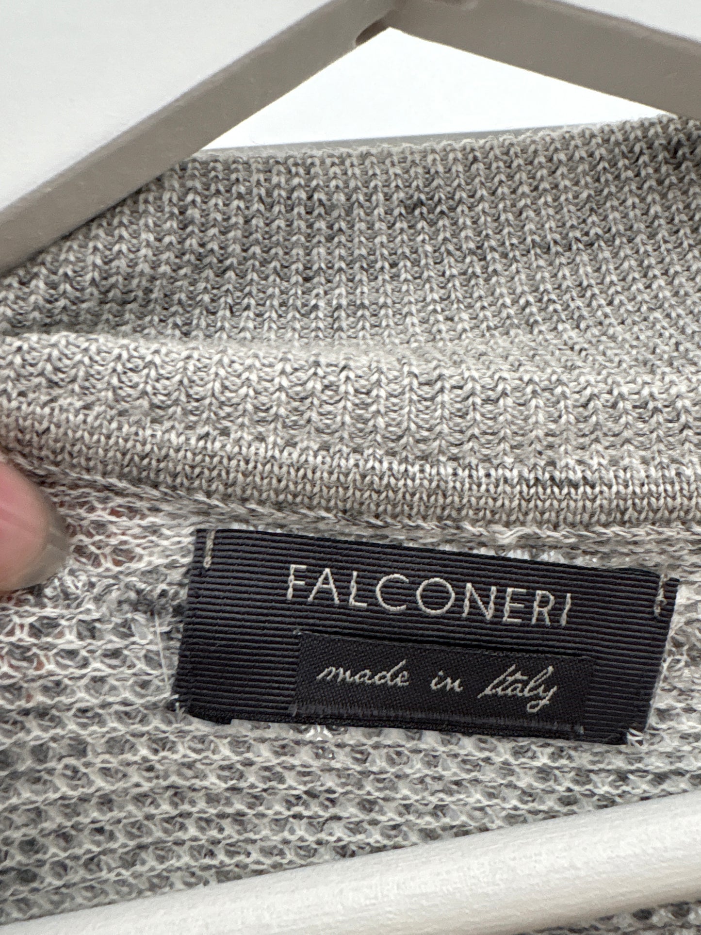 Top luxury polo Falconeri din jerse excepțional