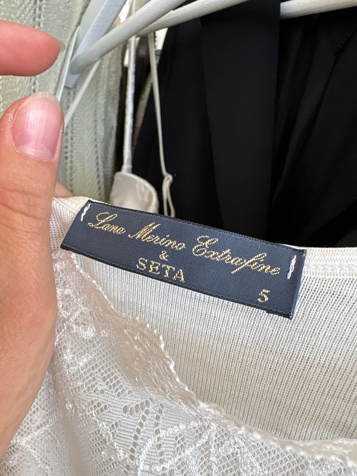 Maieu luxury italian din mătase naturală și lana exrafina