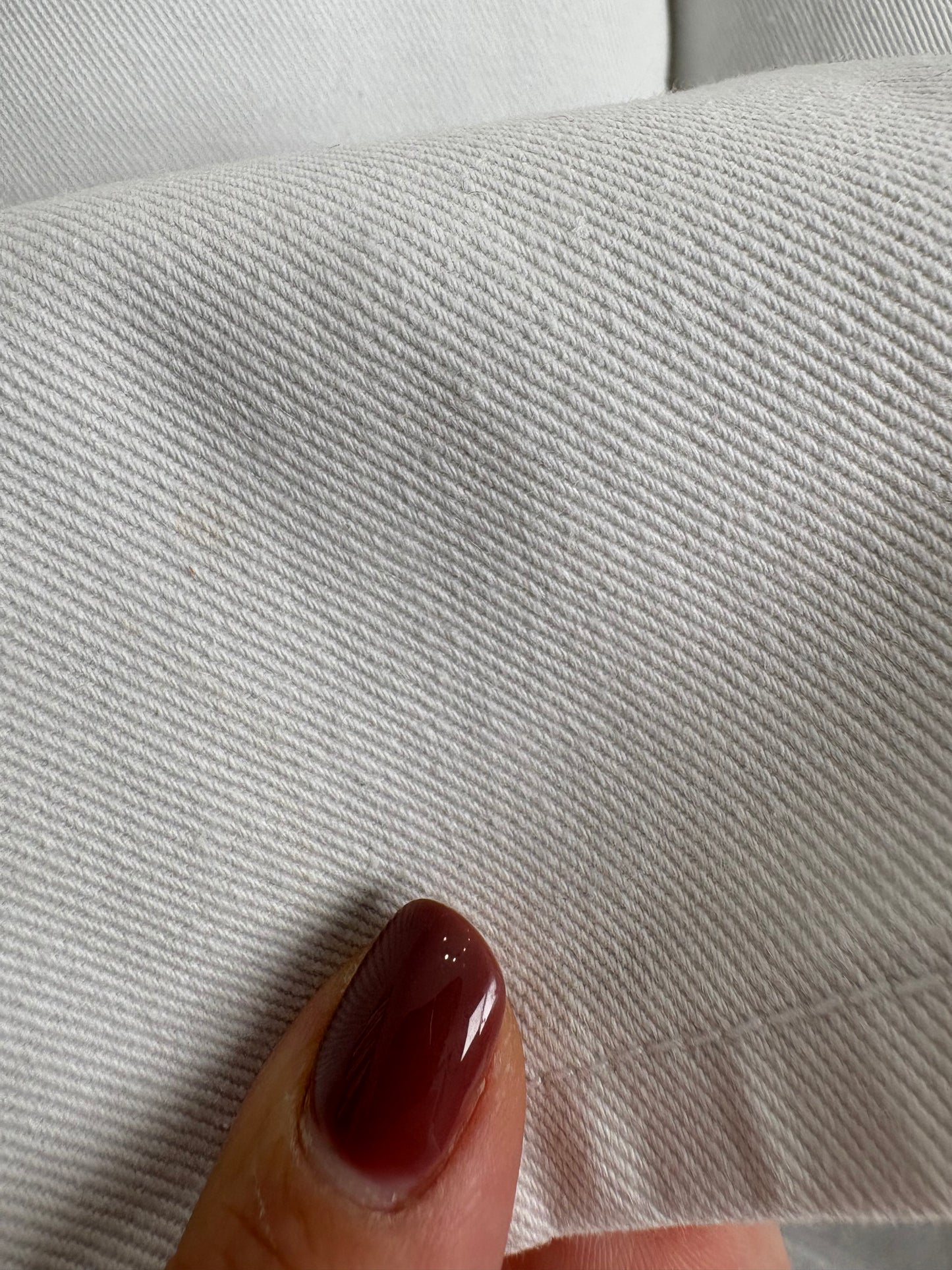 Jeans vintage de vară cu talie ultra înaltă off white