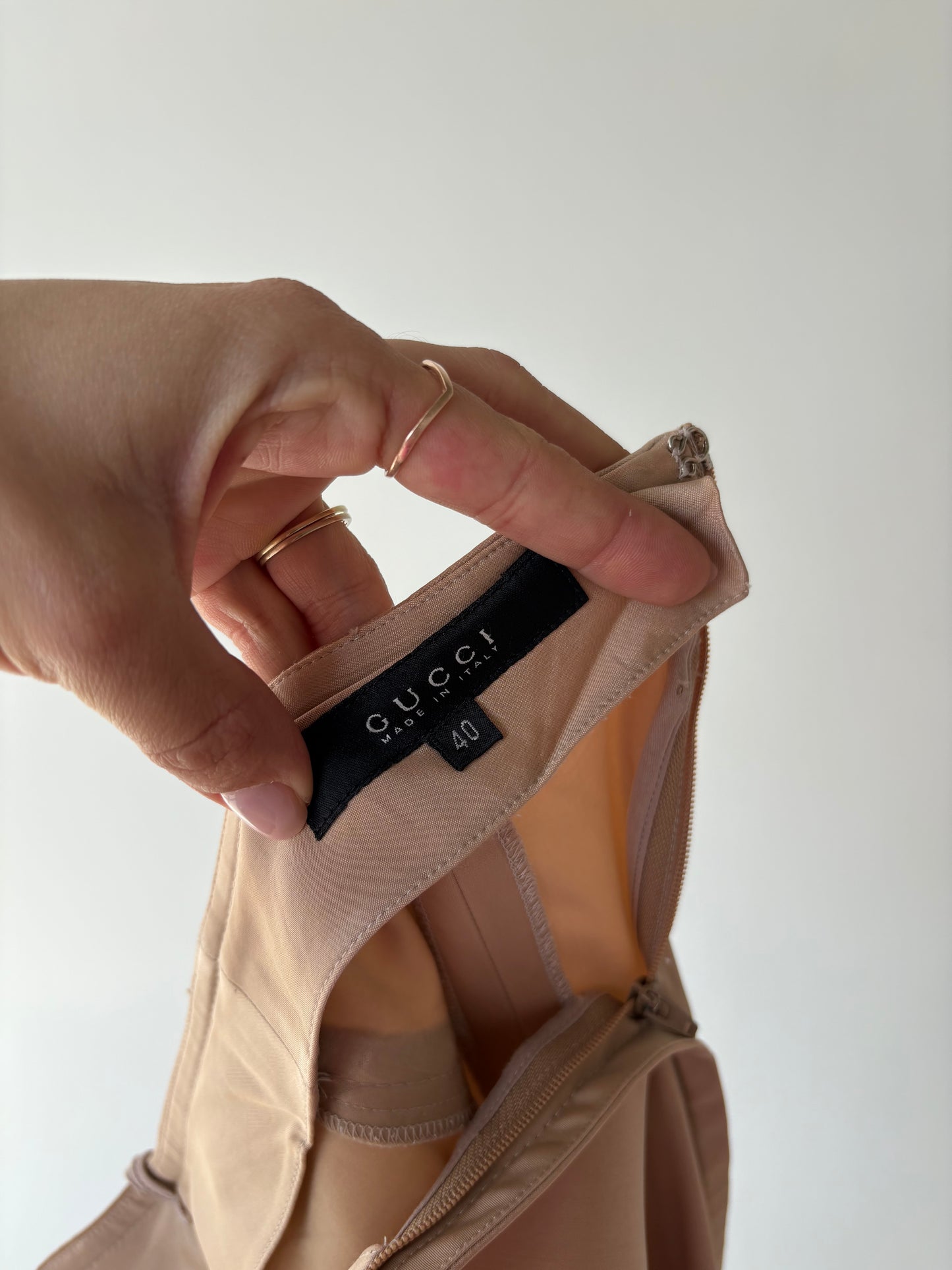 Fustă Gucci de colecție din era Tom Ford