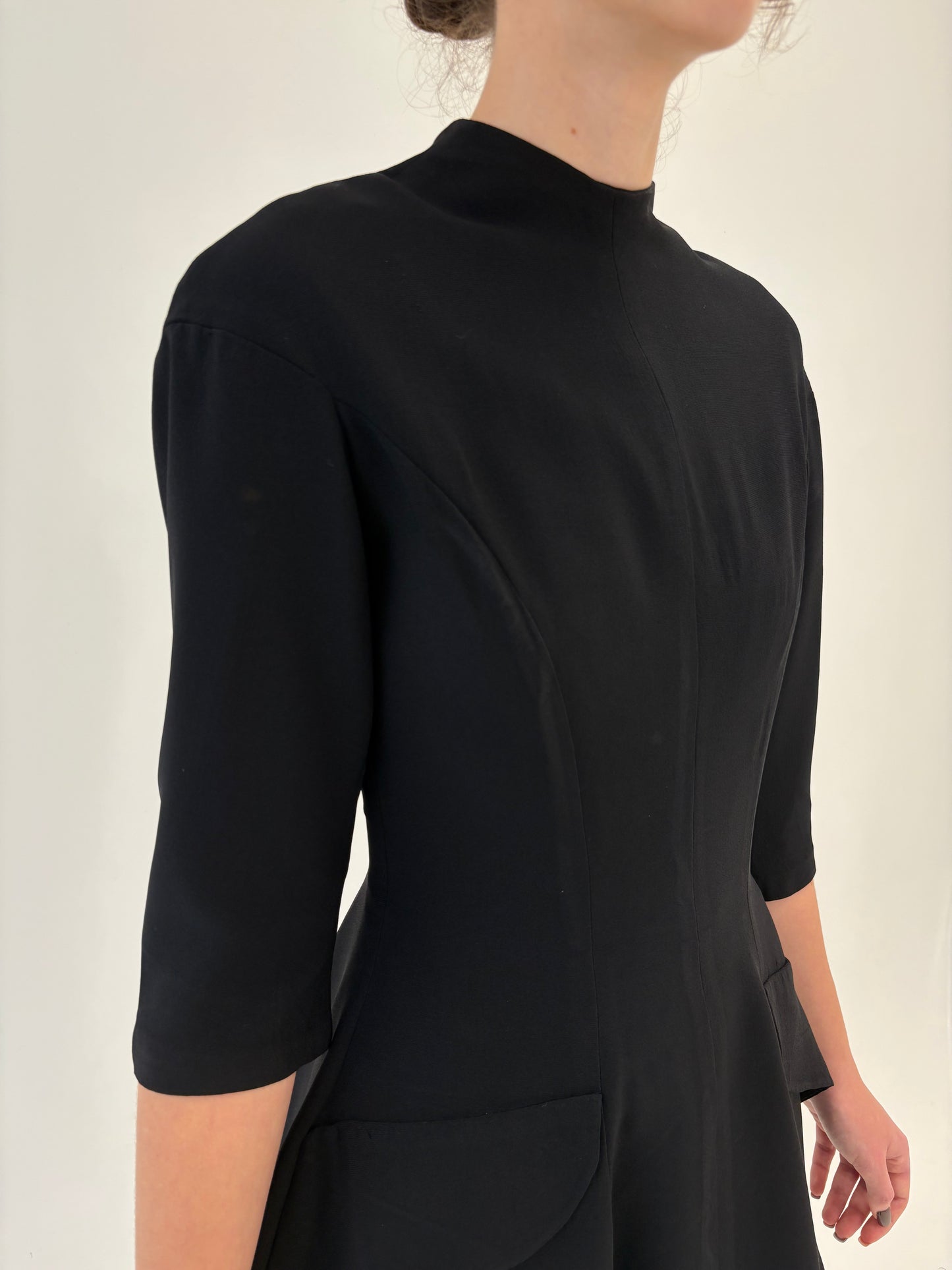 Top vintage/ LBD ultra mini super cambrat de la business la seara