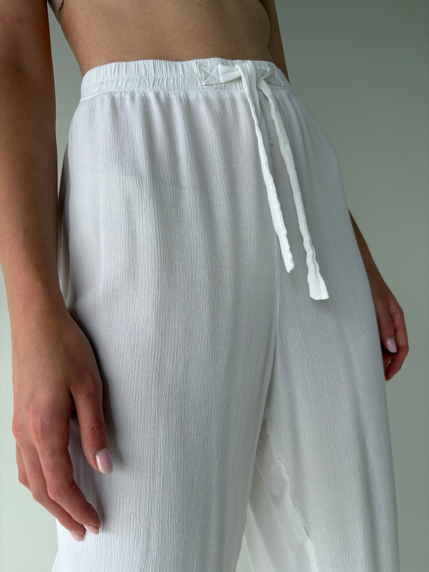 Pantaloni petite super vaporosi plus size