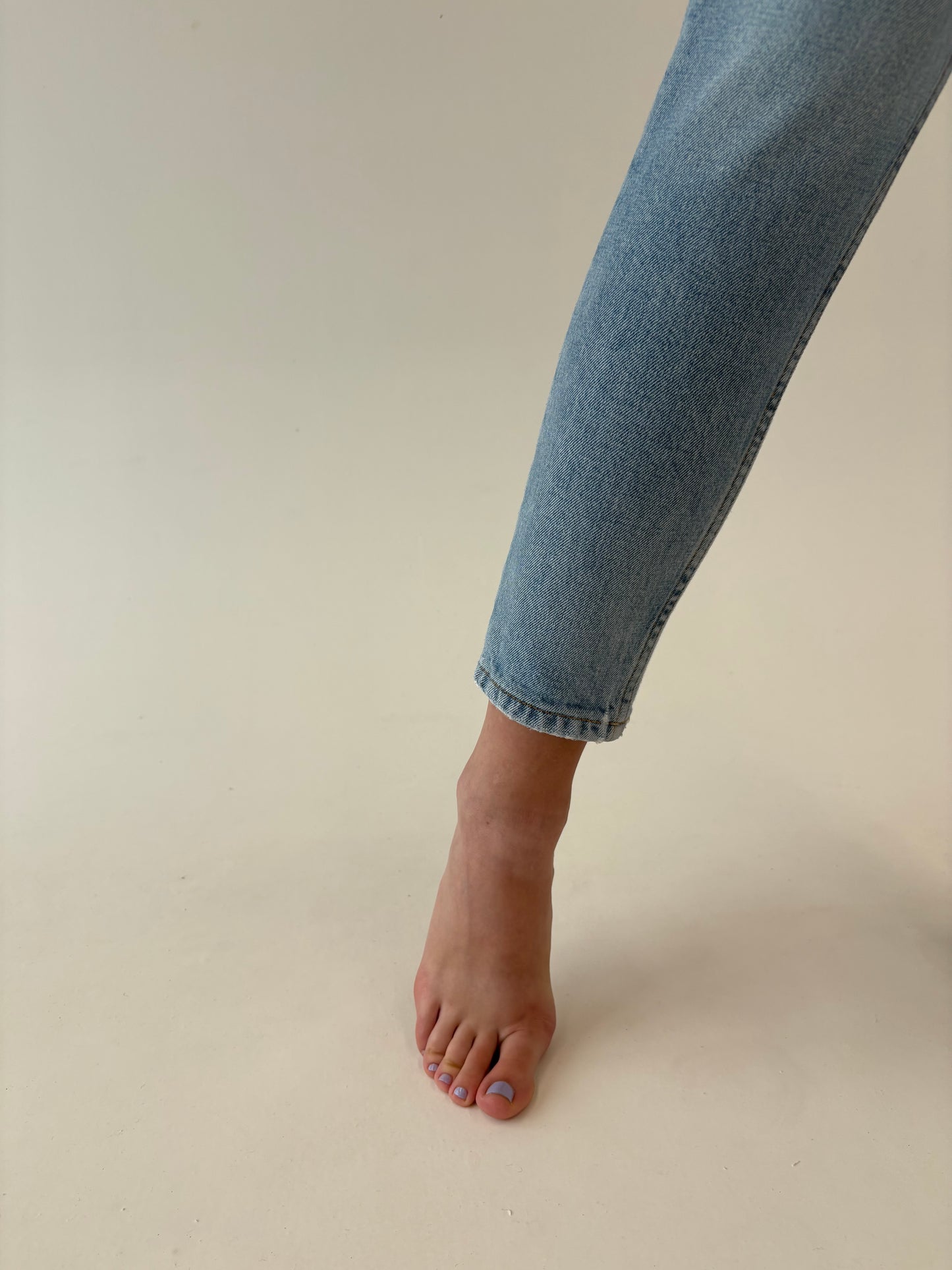 Jeans vintage petite uitra modelator cu talie înaltă de brand premium Liu&Jo