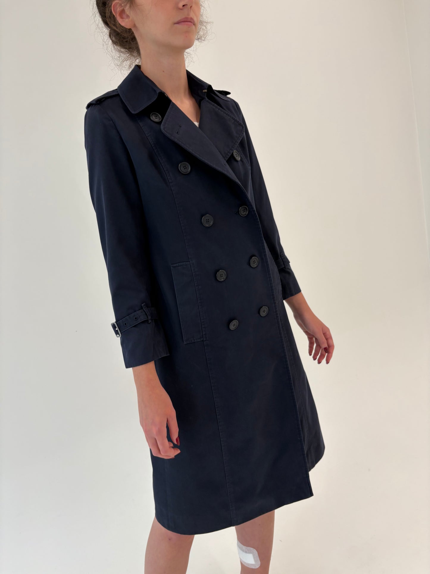 Trench Burberry vintage petite Navy blue