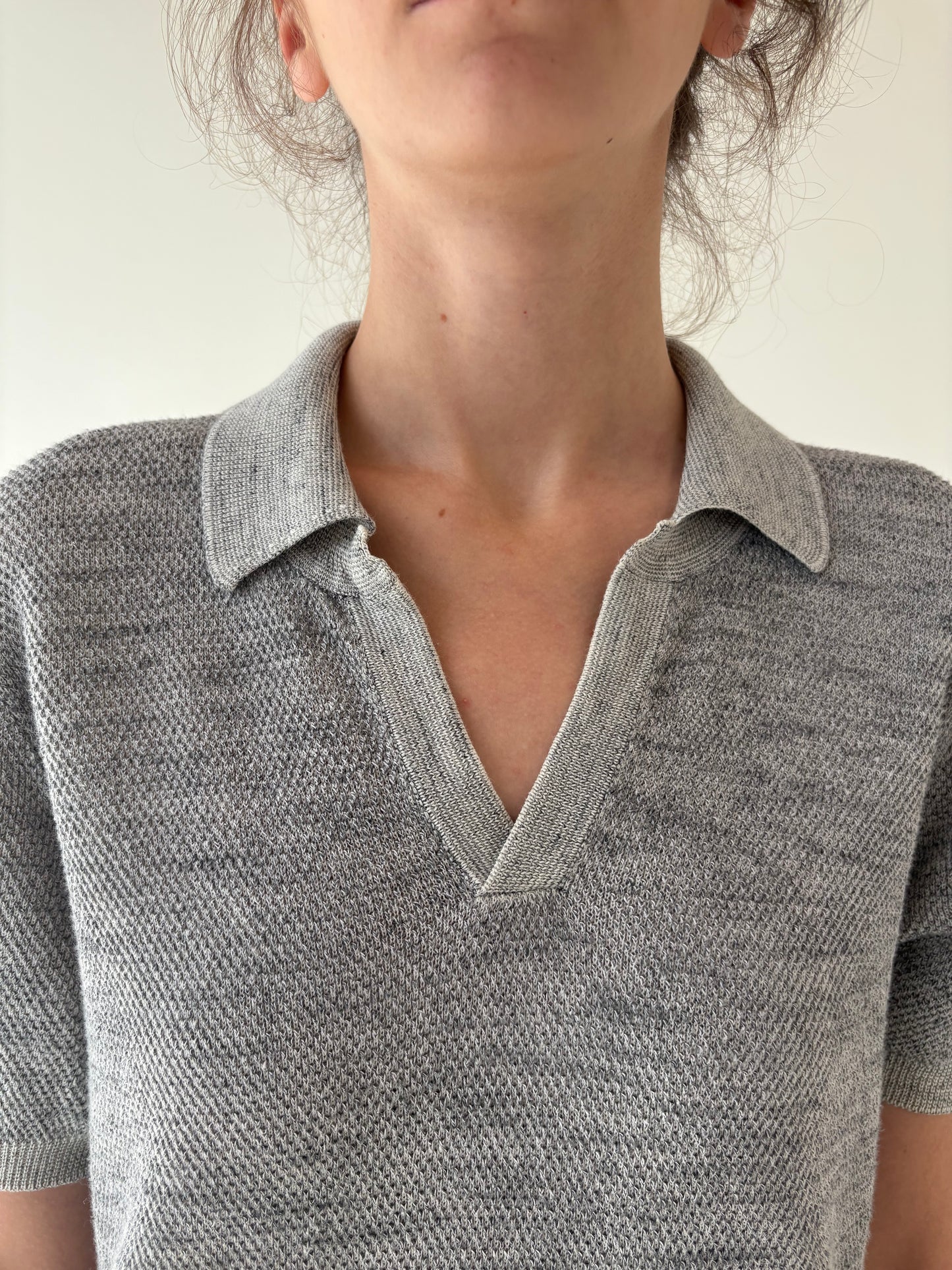 Top luxury polo Falconeri din jerse excepțional