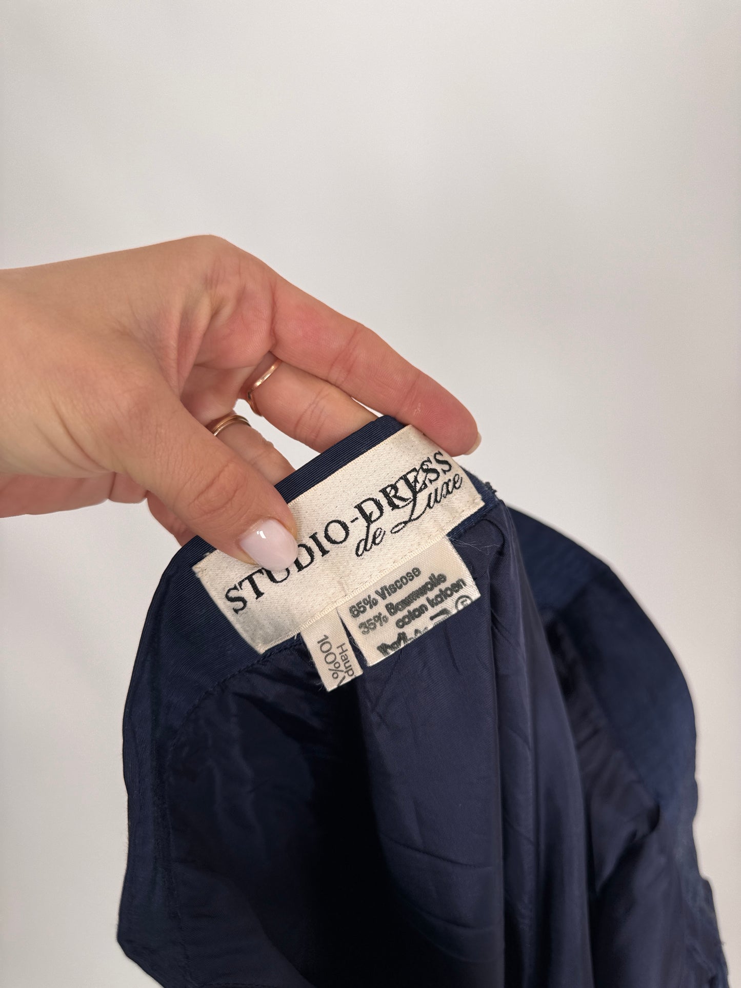 Culottes vintage cu talie ultra înaltă de la zi la seară