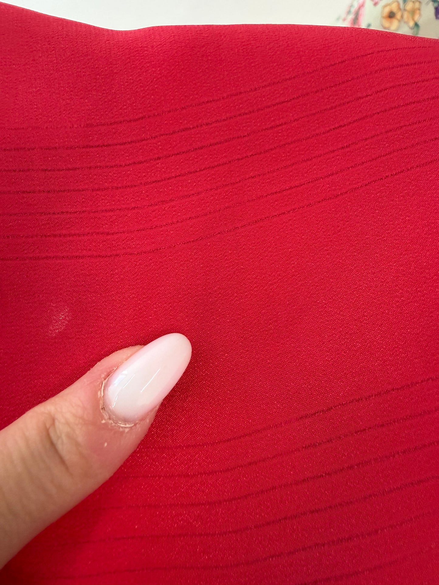 Fustă fucsia din mătase naturală cu pliuri și talie ultra înaltă
