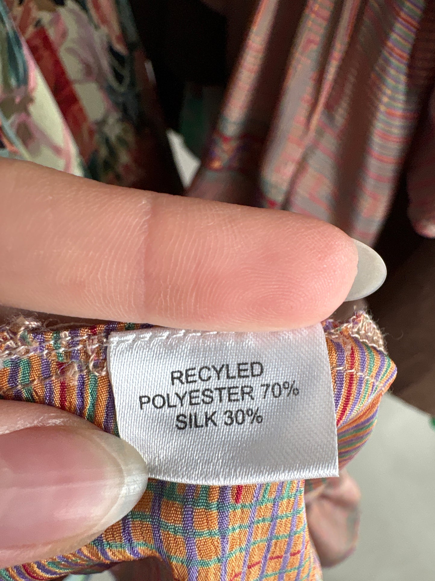 Rochie maxi boho cu talie ultra înaltă elastică din mix de mătase naturală
