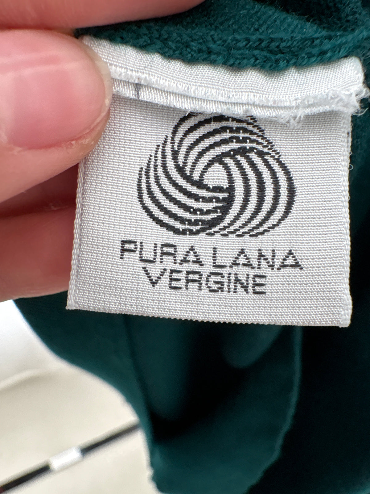 Maleta dark real petite din lana merino extrafina pura certificată