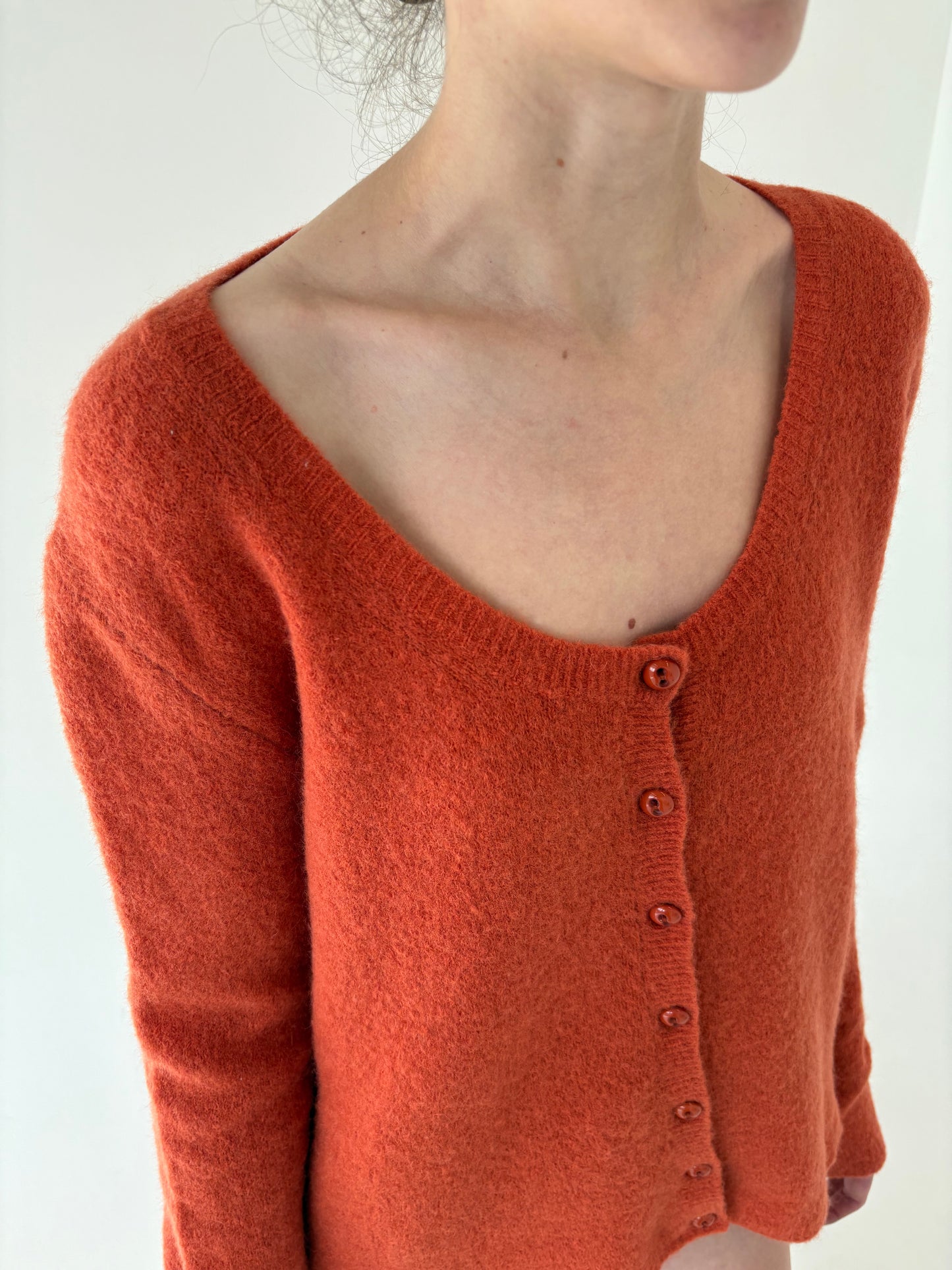 Cardigan luxury Marella by Max Mara din baby mohair