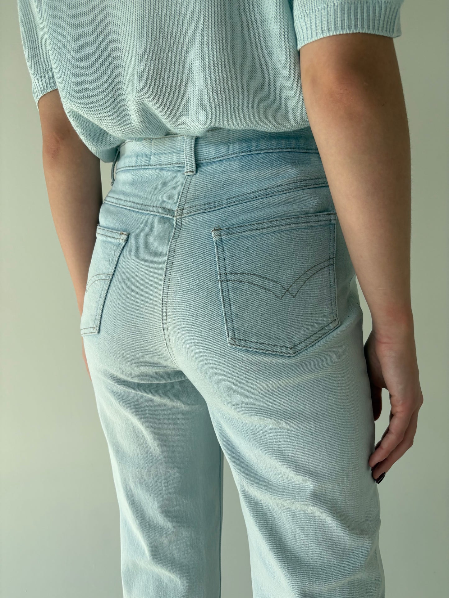 Jeans vintage light wash in croi super actual
