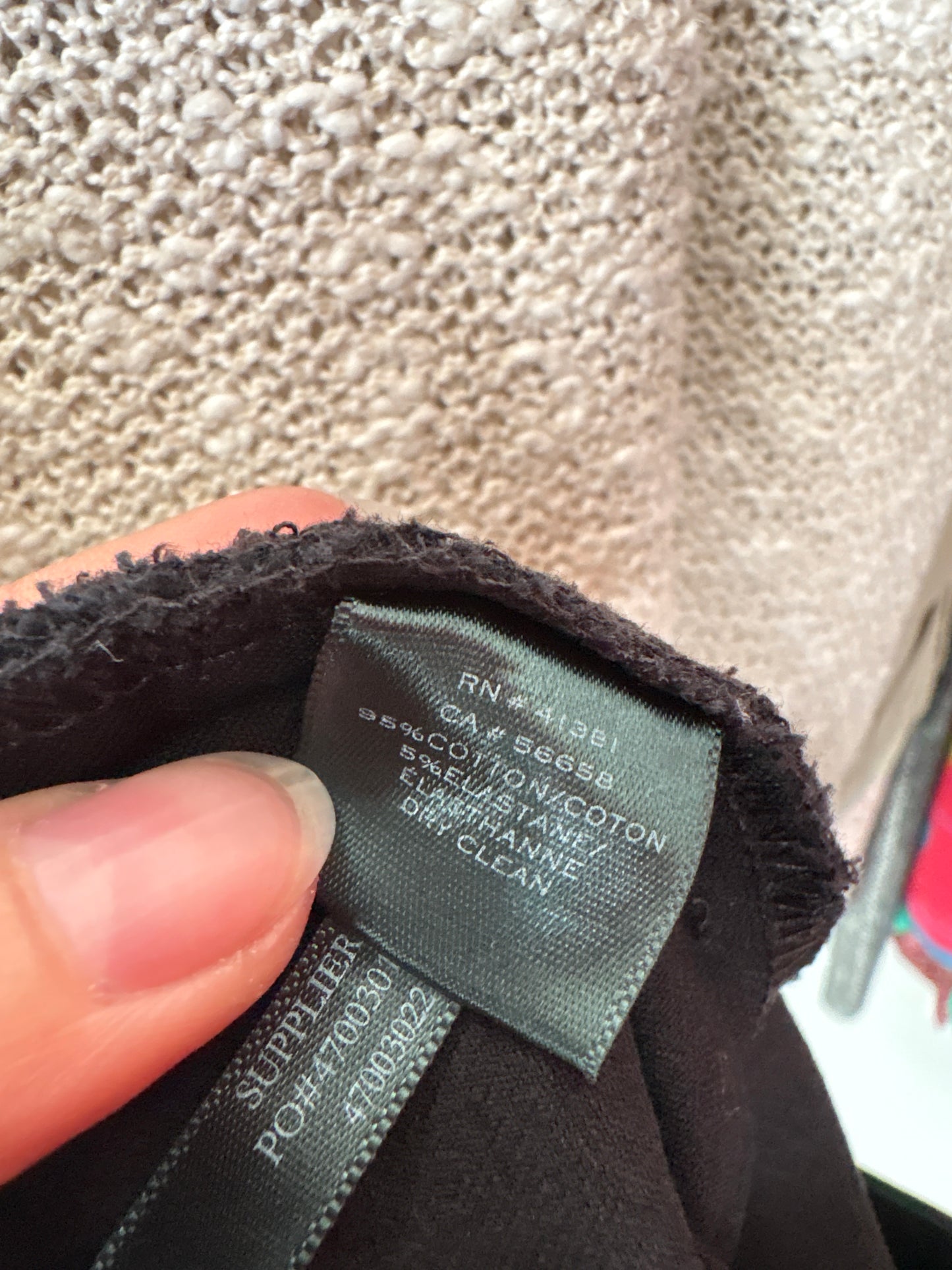 Jeans petite Ralph Lauren ușor modelatori dark wash