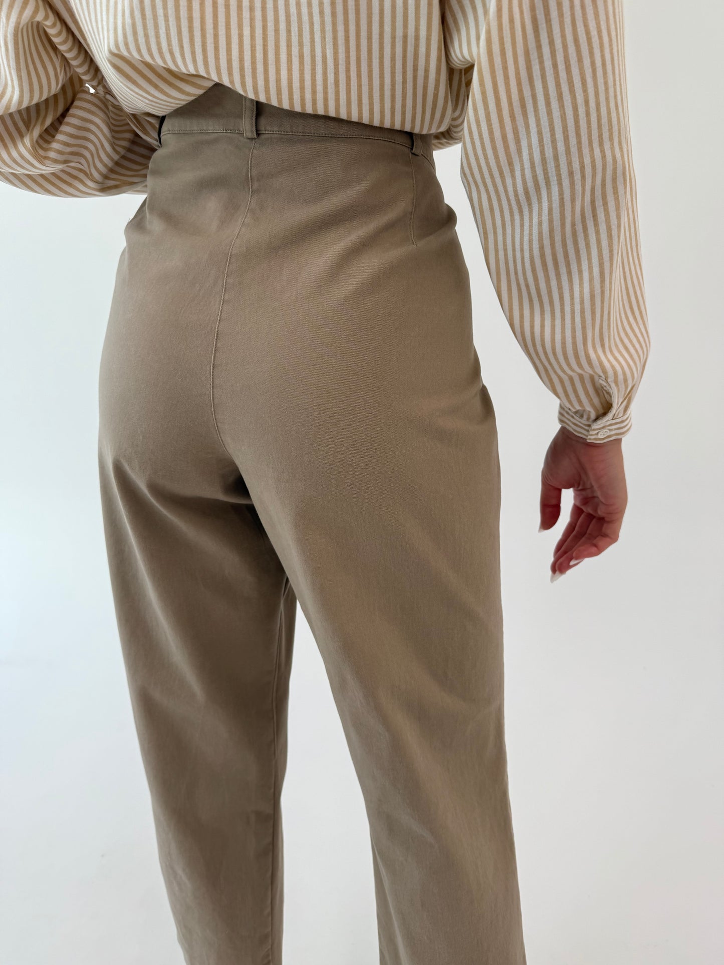Jeans vintage premium modelatori dark nude