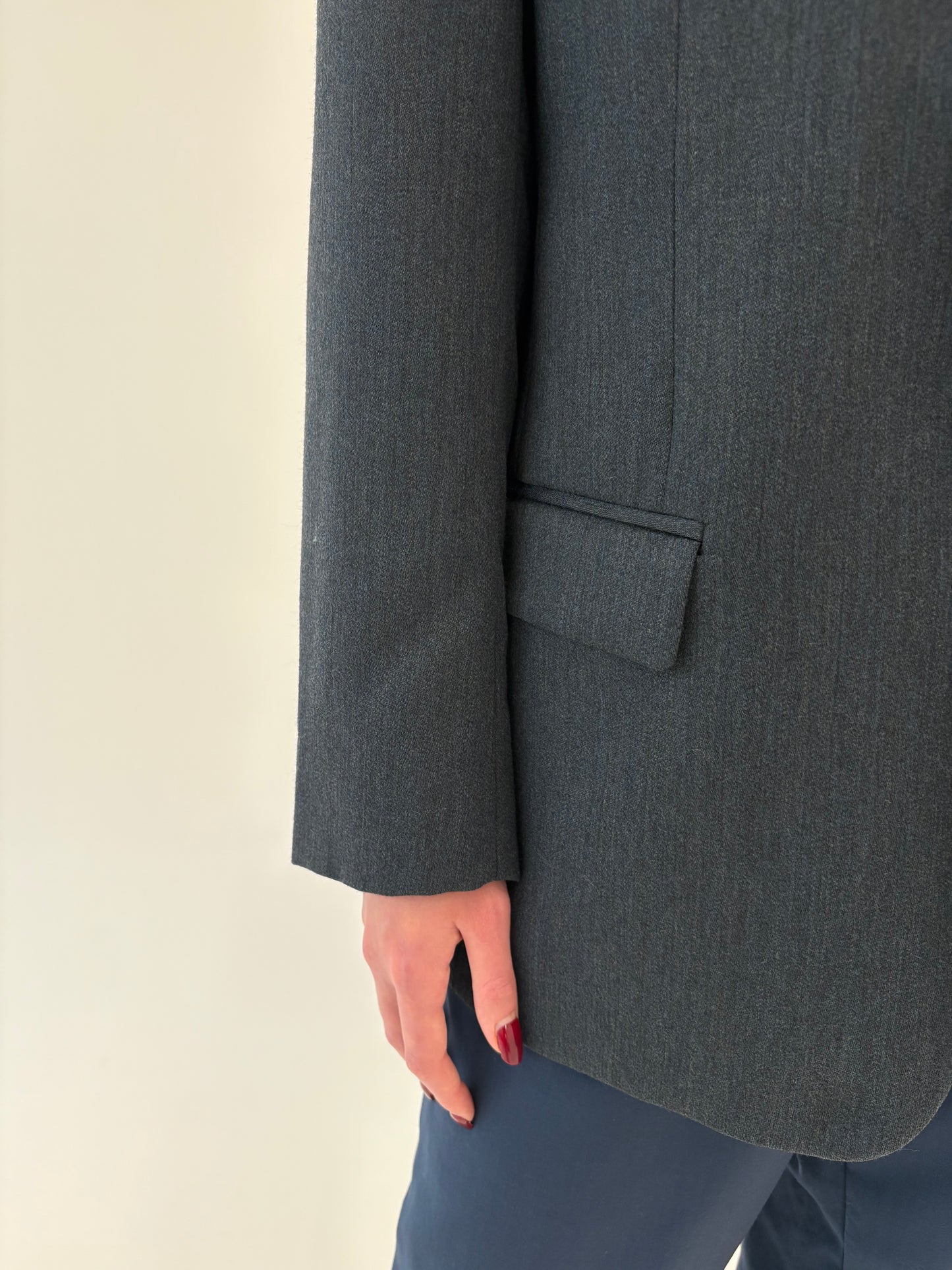 Sacou din lana pura virgină certificată plină în combinație superbă de culori