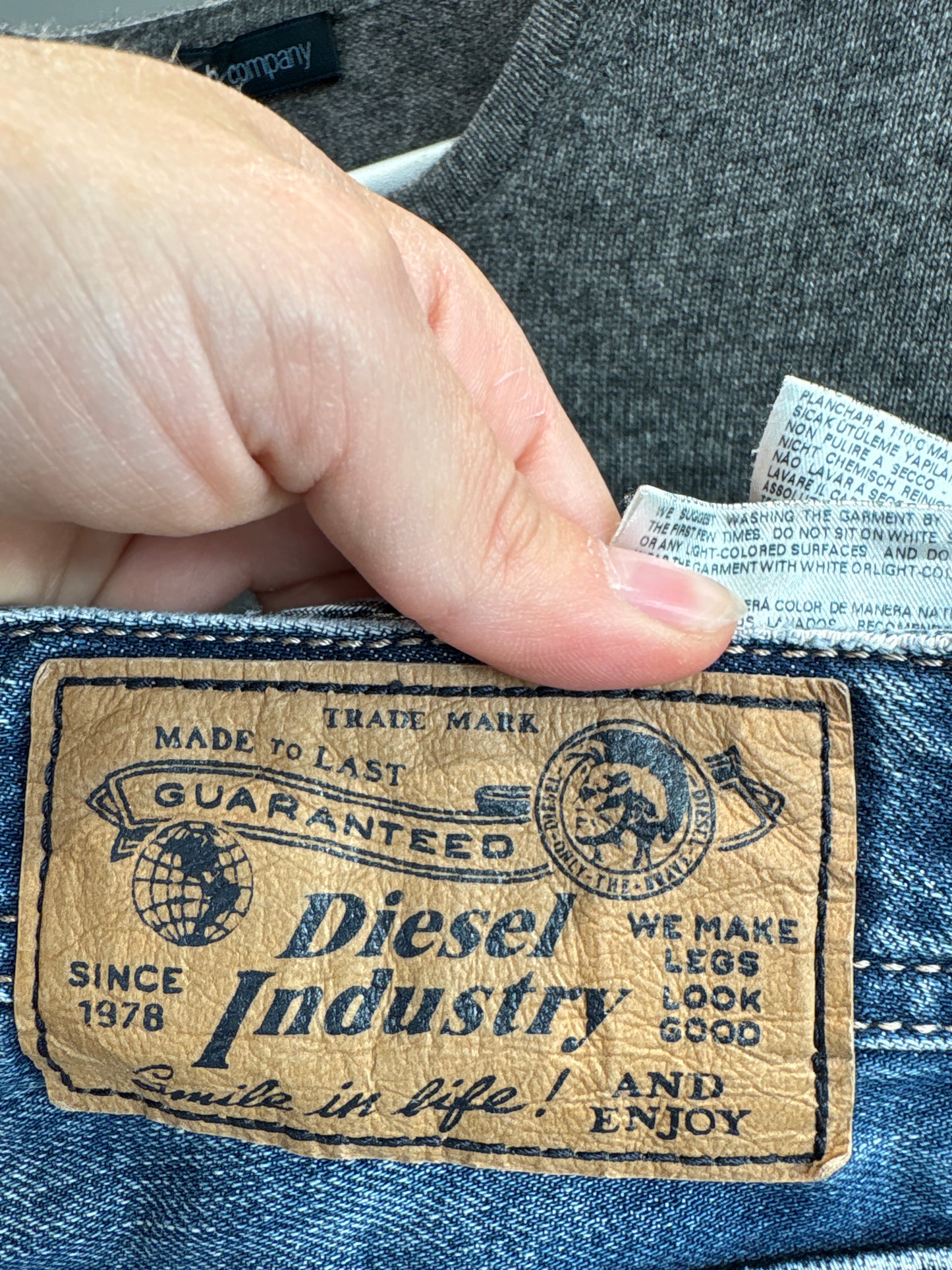 Jeans luxury Diesel evazat clasic wash