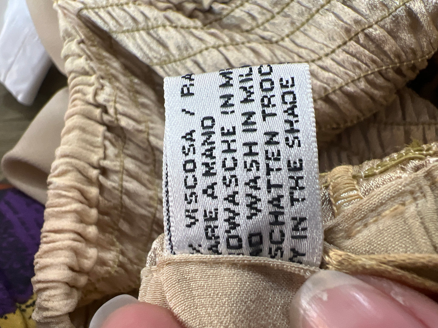 Fustă camel cu talie ultra ultra înaltă marcată elastică
