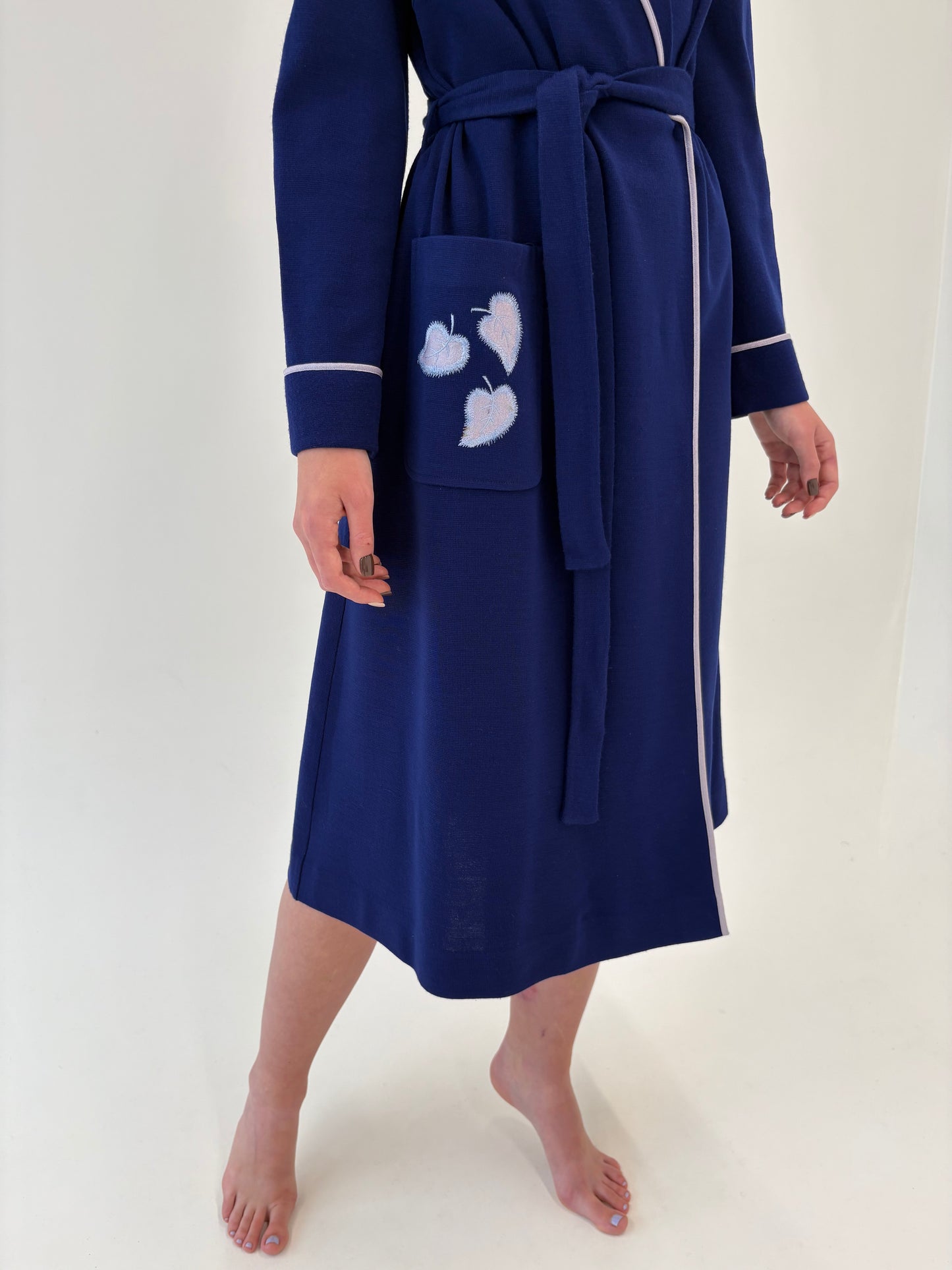 Halat premium vintage italian din jerse