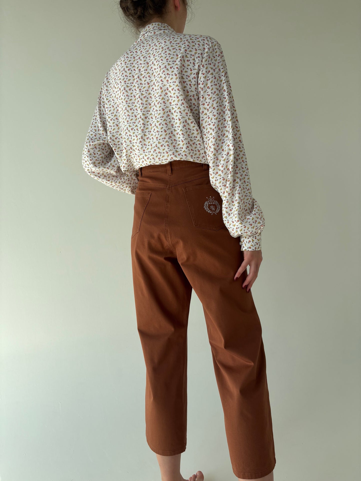 Jeans petite vintage premium modelator chestnut brown