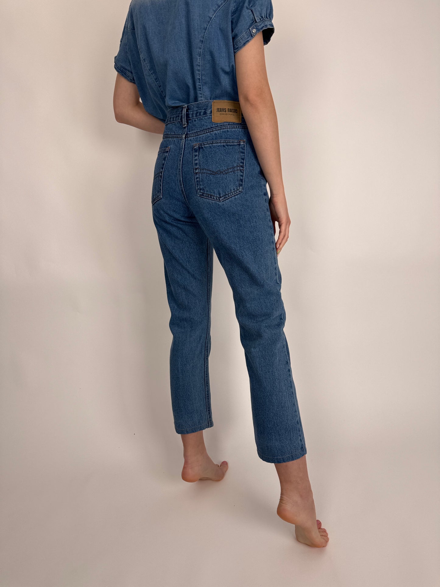 Jeans vintage premium classic wash straight leg