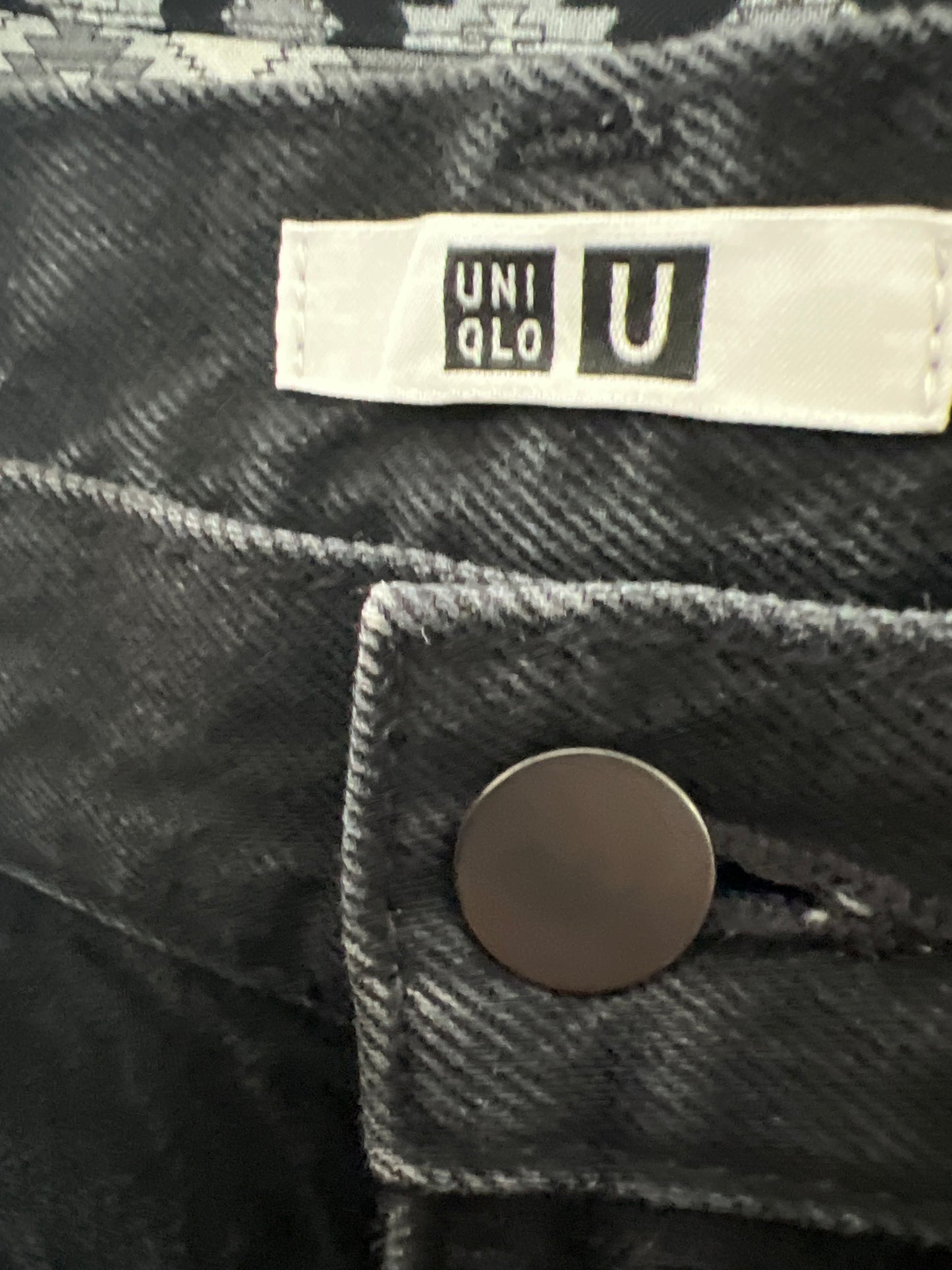 Jeanși premium cu talie ultra înaltă dark wash