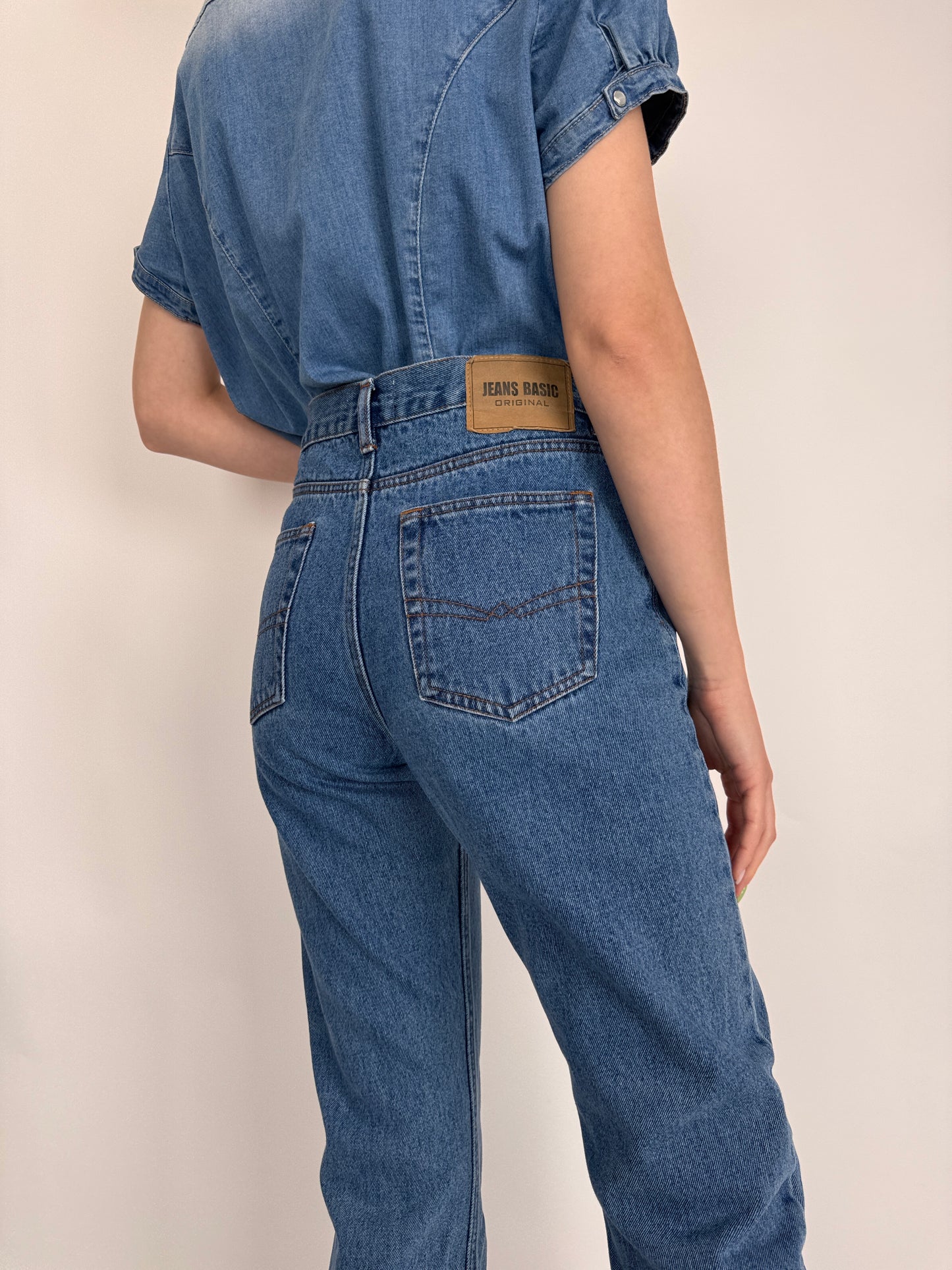 Jeans vintage premium classic wash straight leg