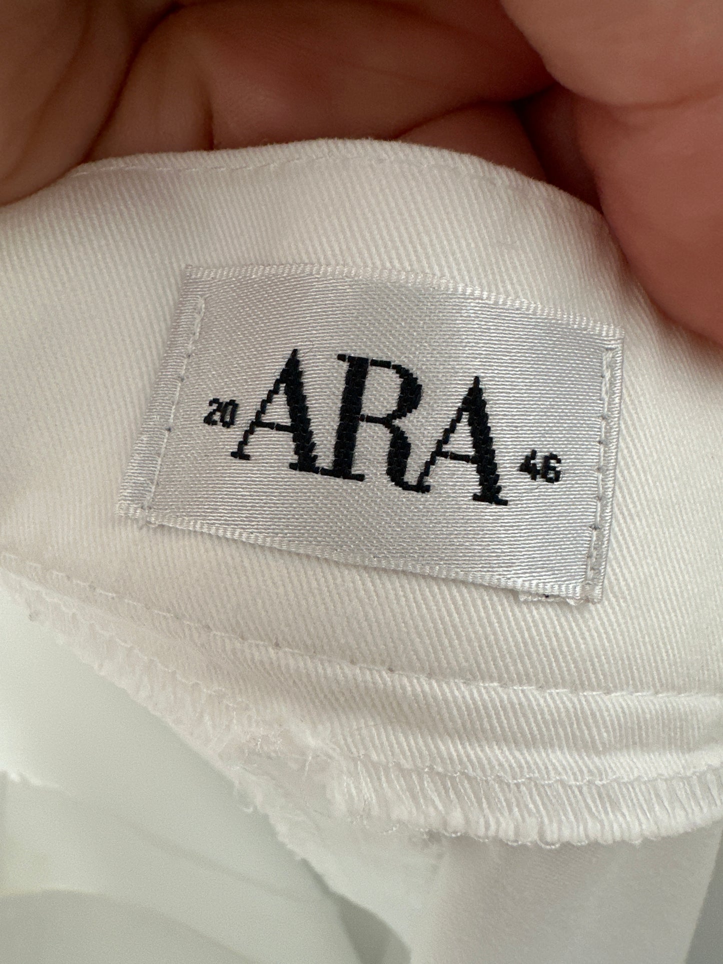 Fustă din poplin excepțional de bumbac cu feroniere argintie