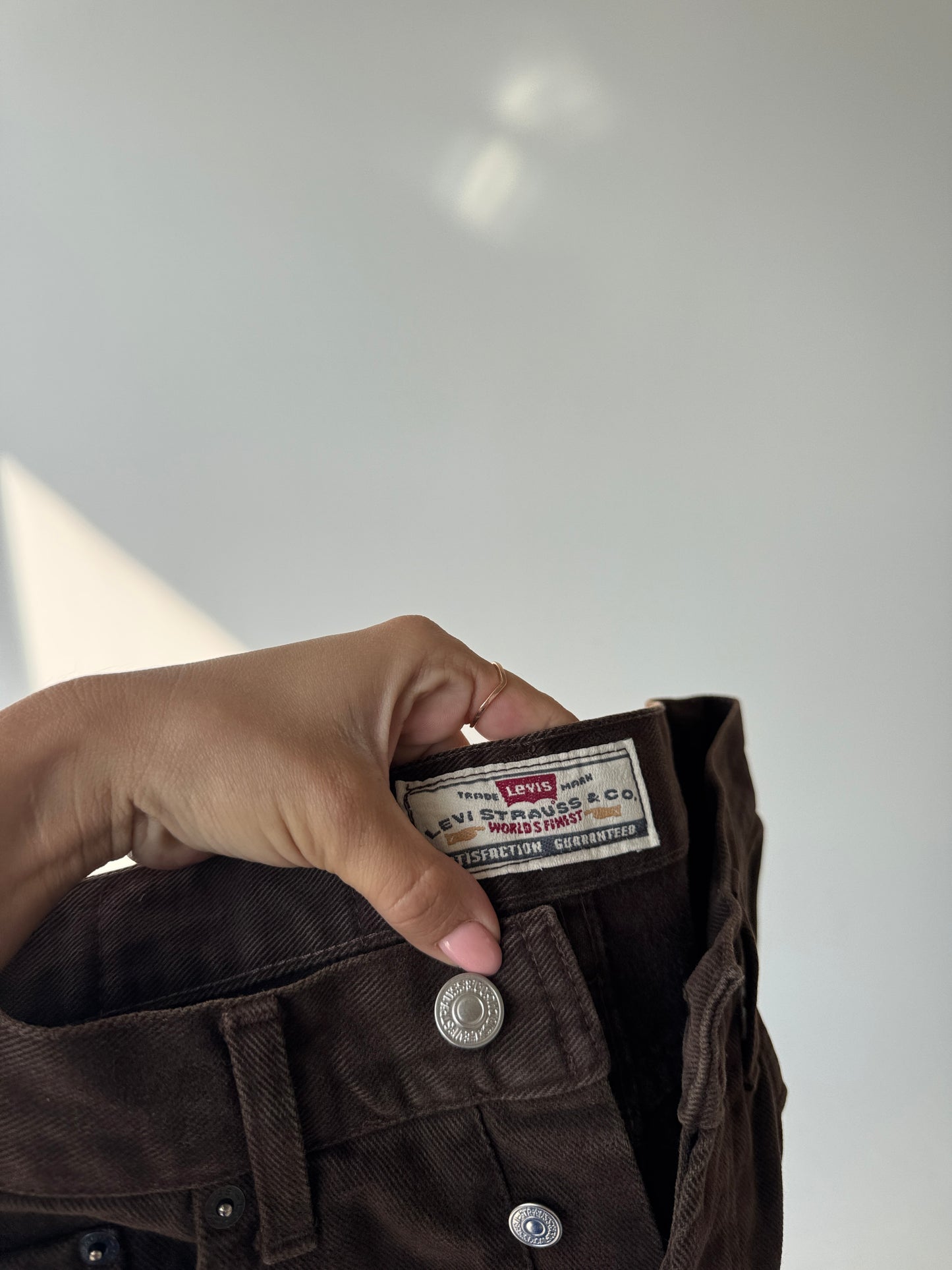 Jeans old vintage Levi’s de colecție din anii 70