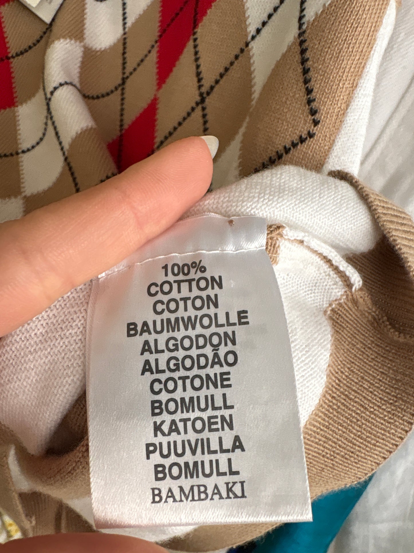 Top Burberry nou cu eticheta din jerse camel de vară în croi clasic