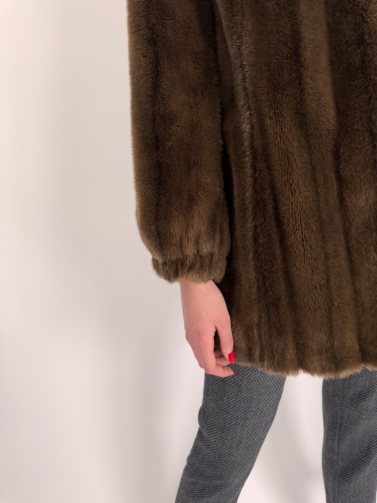 Teddy coat vintage premium franțuzesc