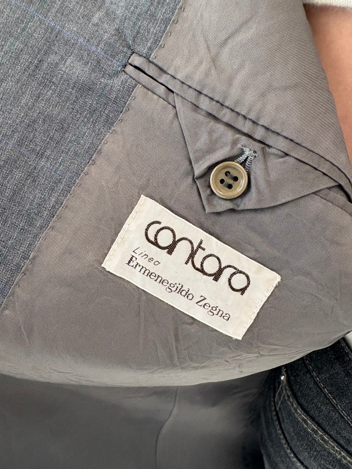 Sacou ultra luxury Zegna din lana extrafina