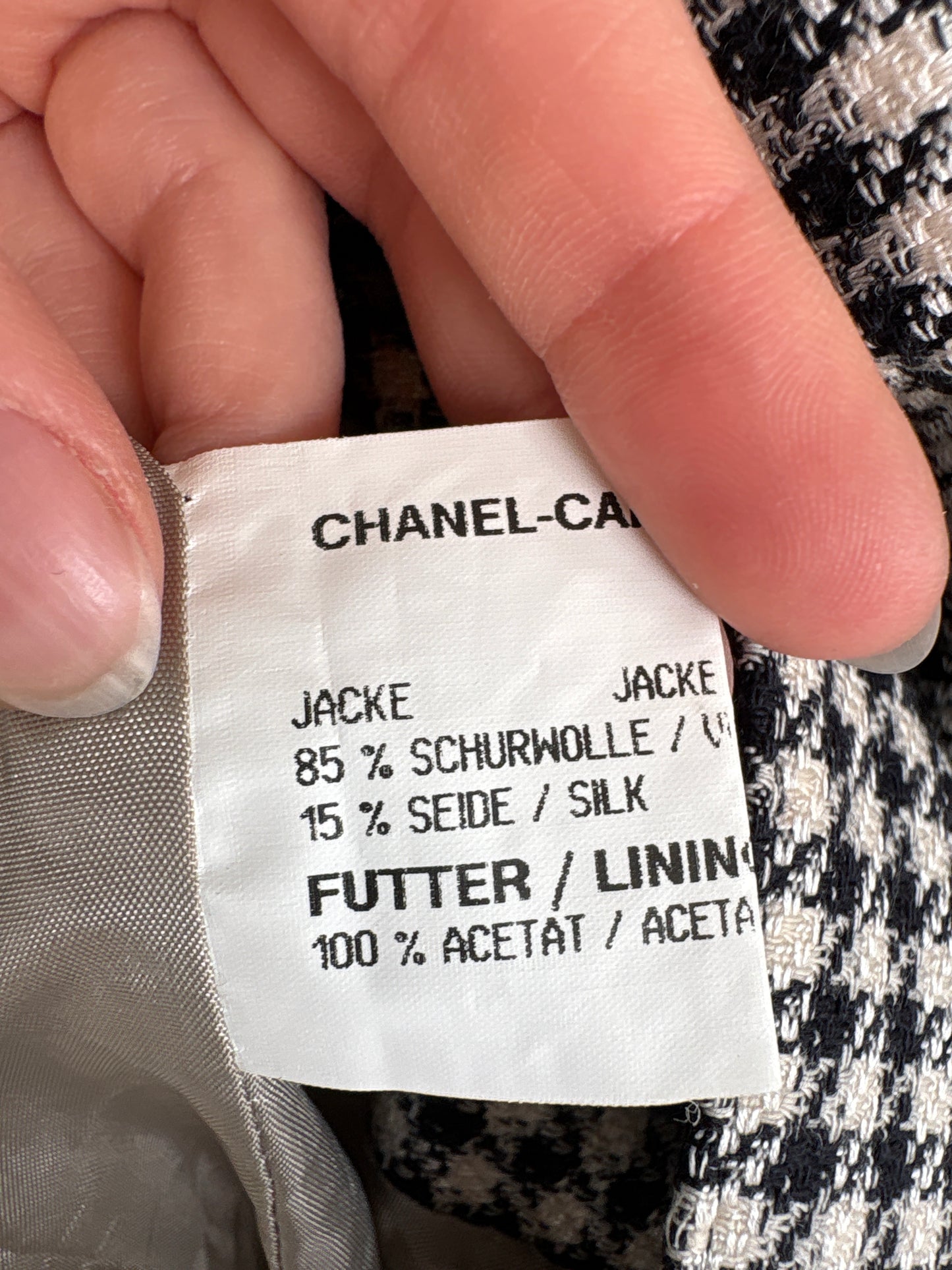 Sacou vintage luxury Delmod din lanita extrafina și mătase naturală