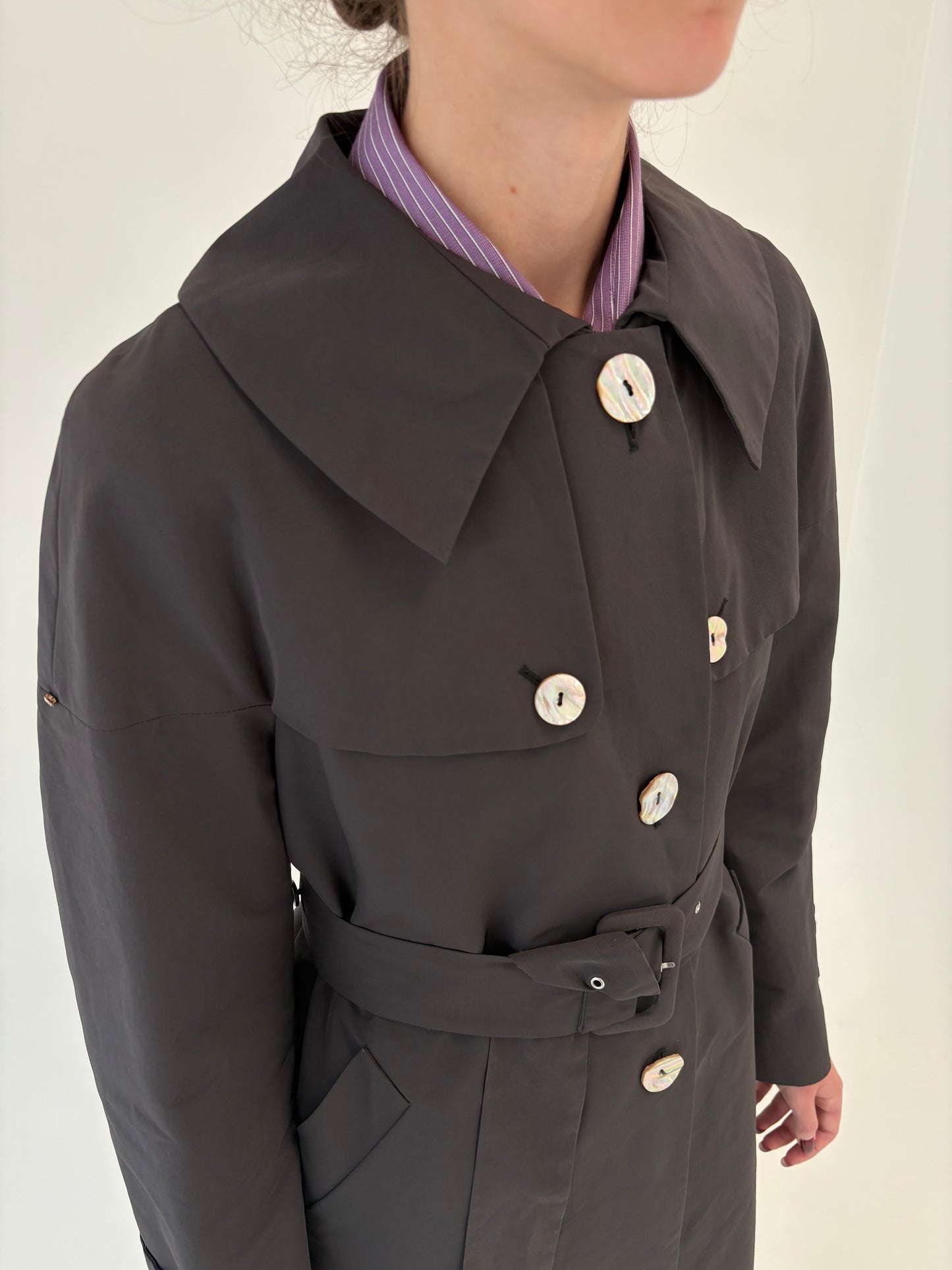 Trench ultra luxury Max Mara testa di Moro impermeabil