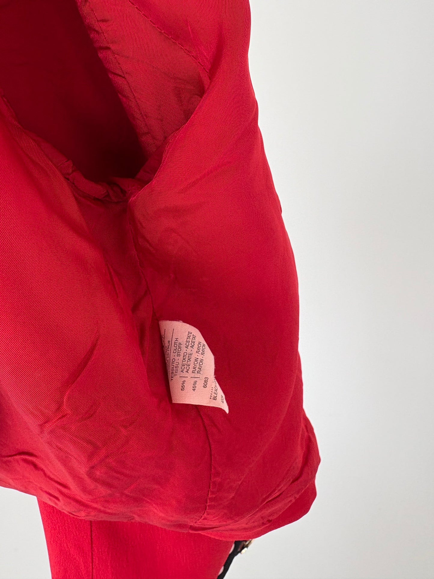 Sacou vintage Moschino in croi specific brandului