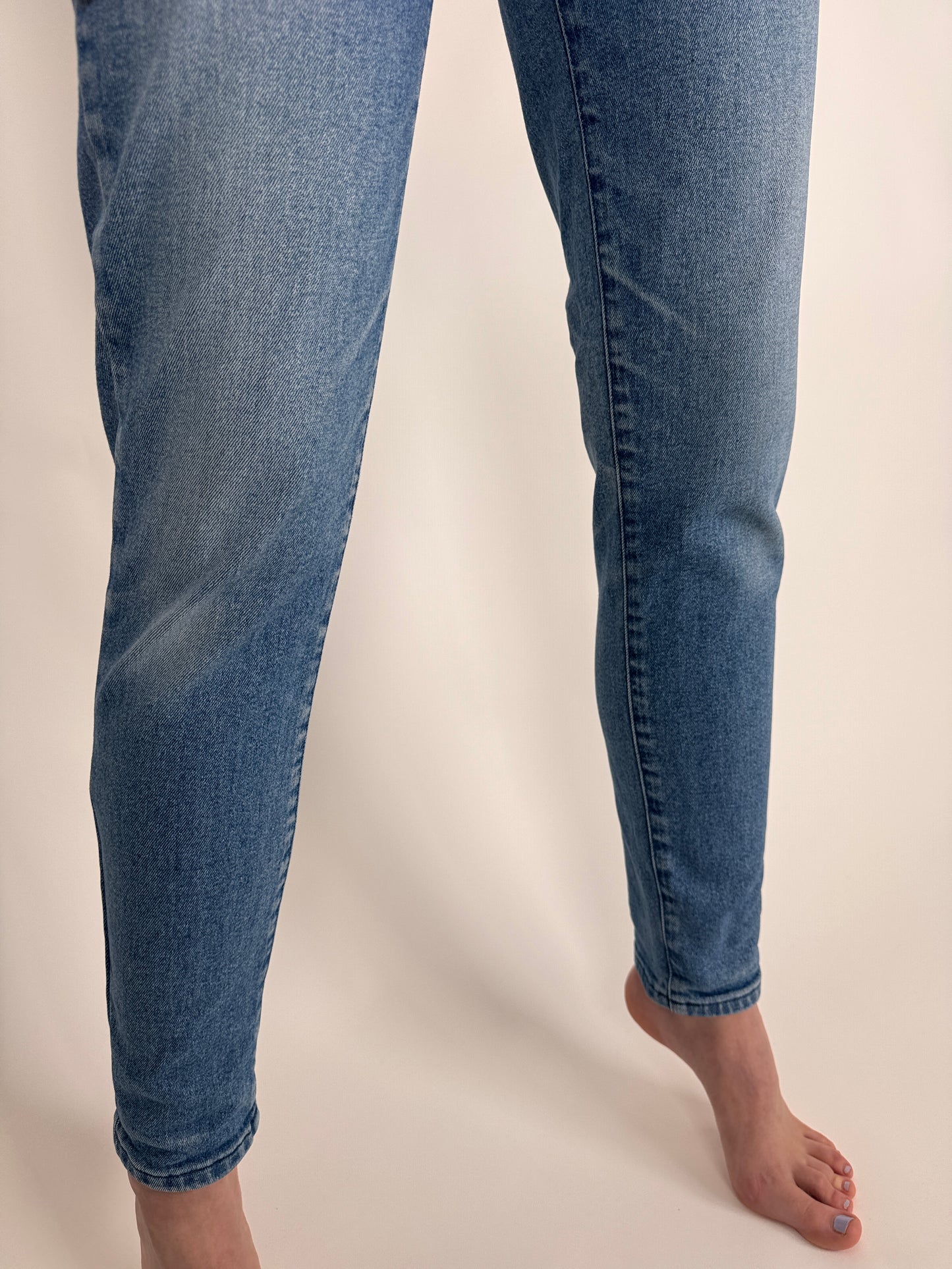 Jeanși vintage premium modelatori cu talie înaltă