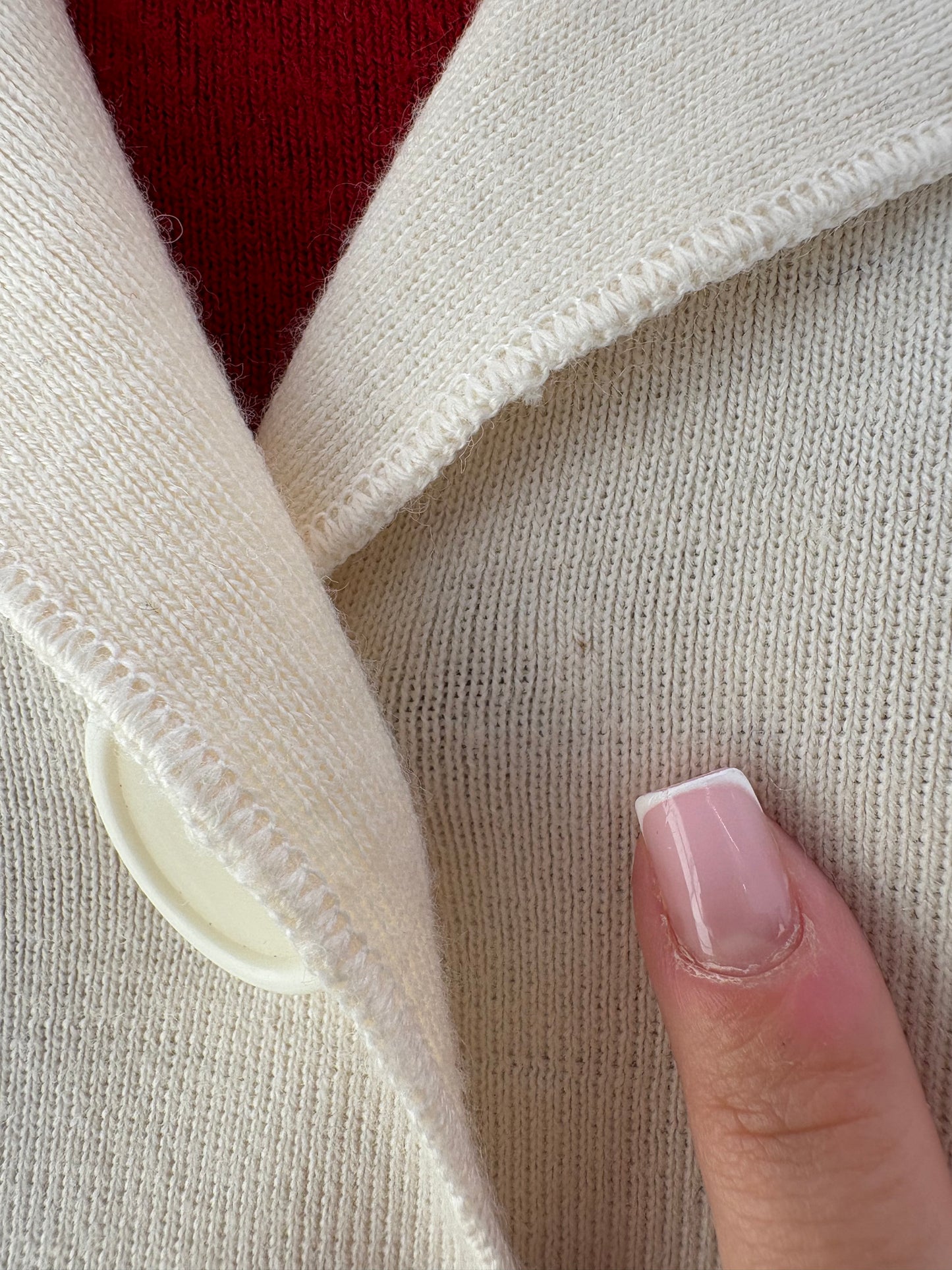 Sacou din tricot de lana de brand luxury plus size Marina Rinaldi