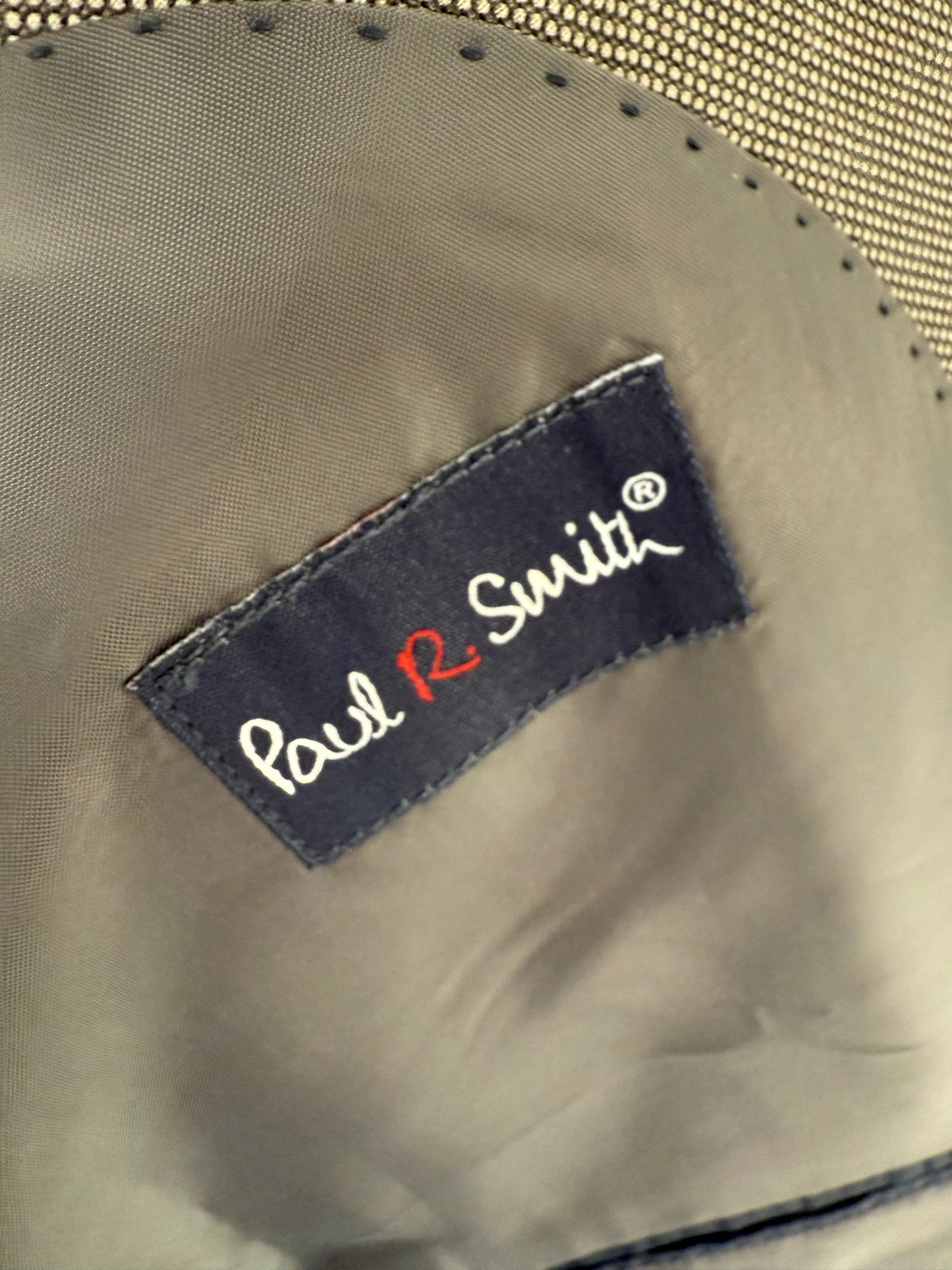 Sacou de brand luxury Paul Smith din stofita ultra fină de lana în croi actual