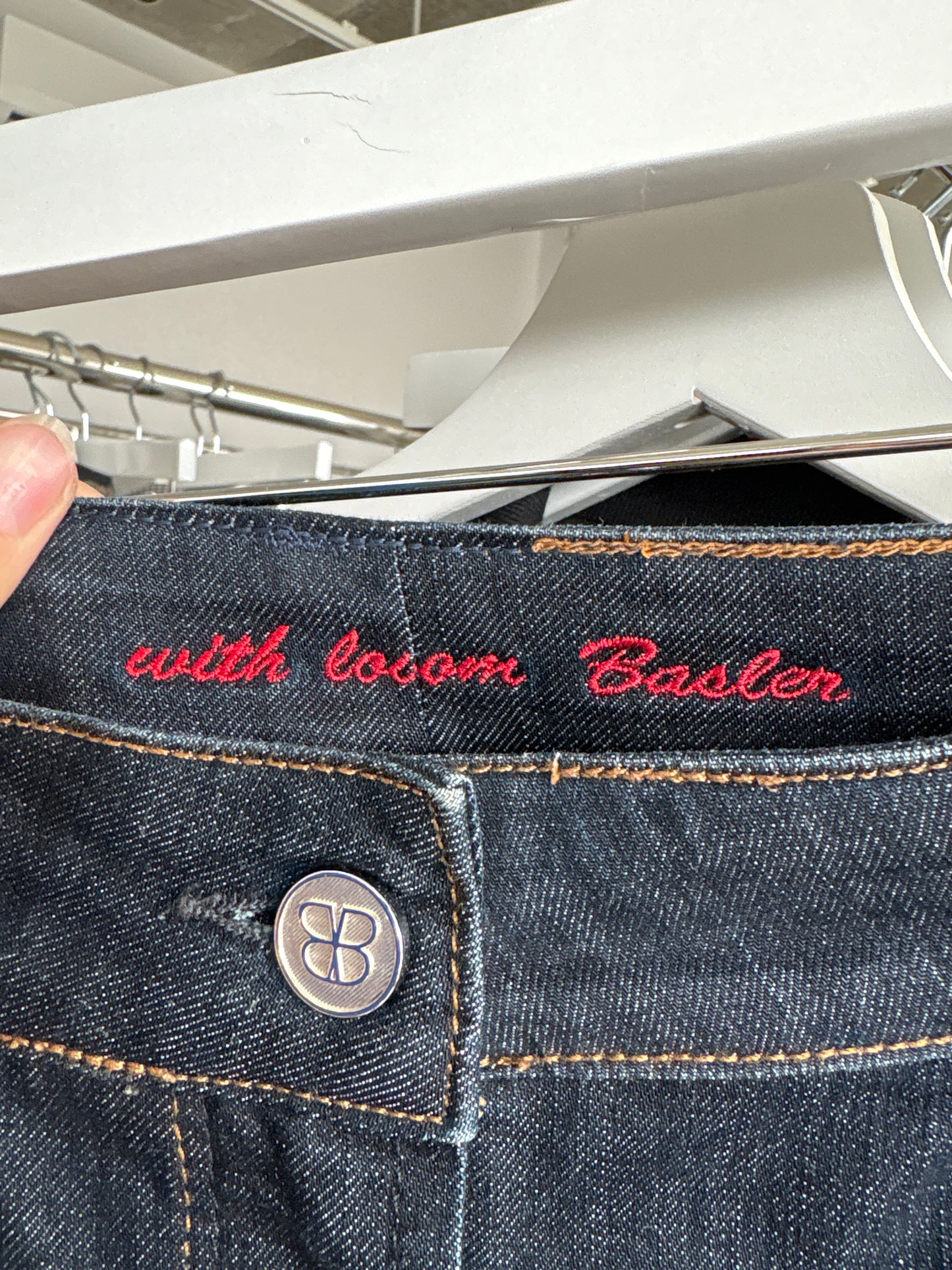 Jeans business modelator de brand super premium fără efect de prespalare