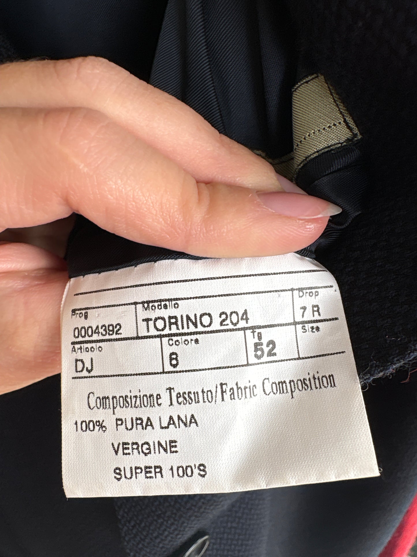 Sacou Navy din stofă structurată de lana extrafina în croi actual