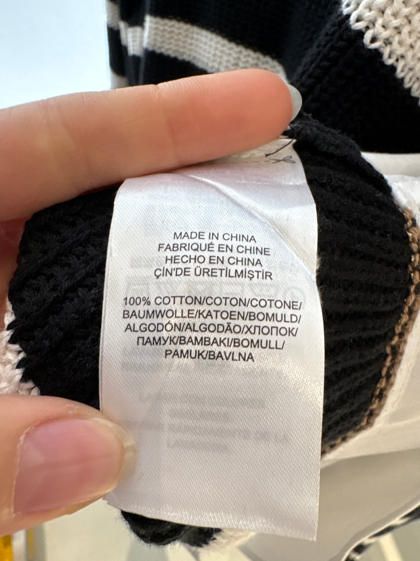 Soft knit Ralph Lauren în dungi și detalii din poplin