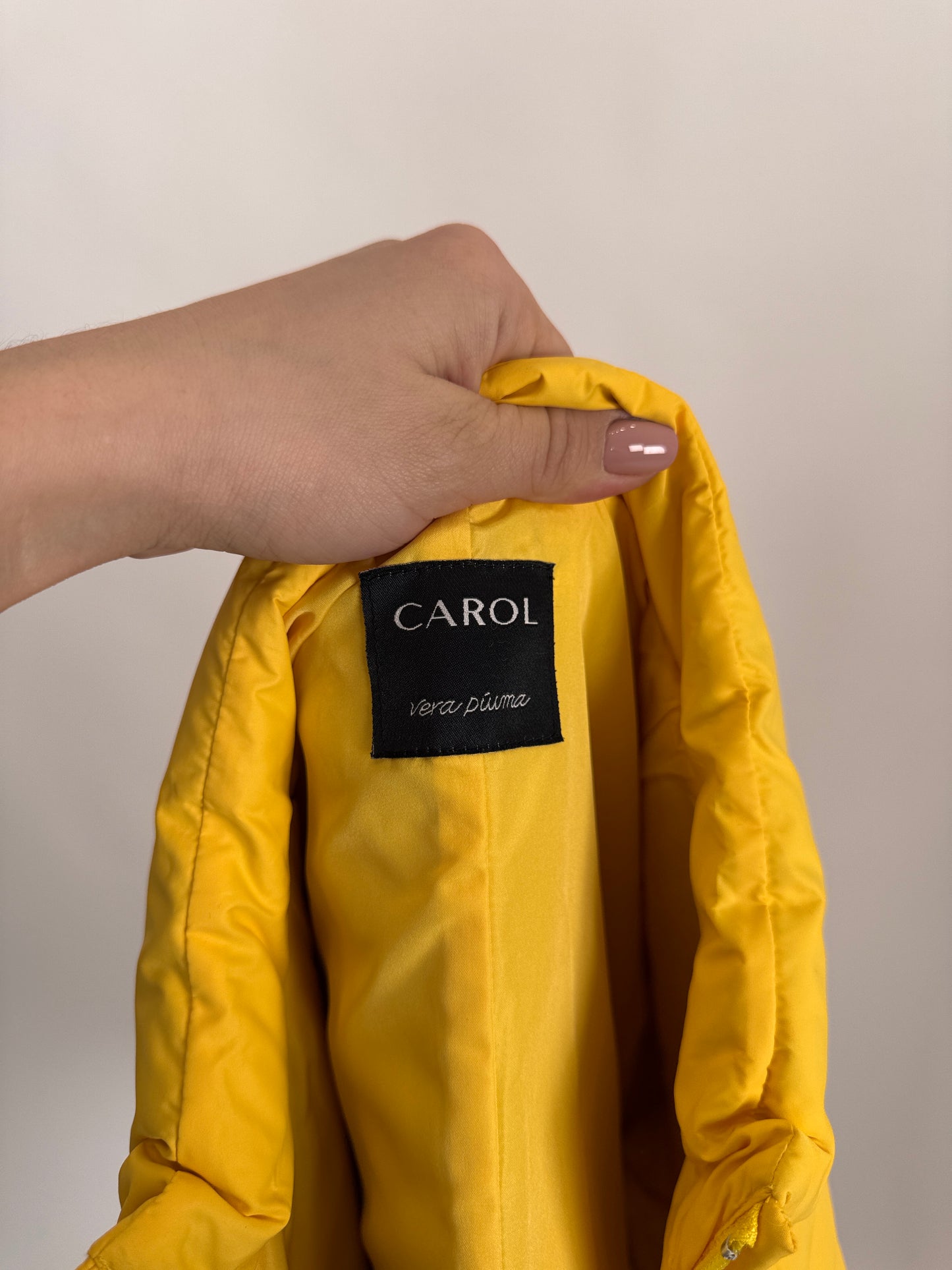 Jacheta premium cambrata lemon yellow de primăvară