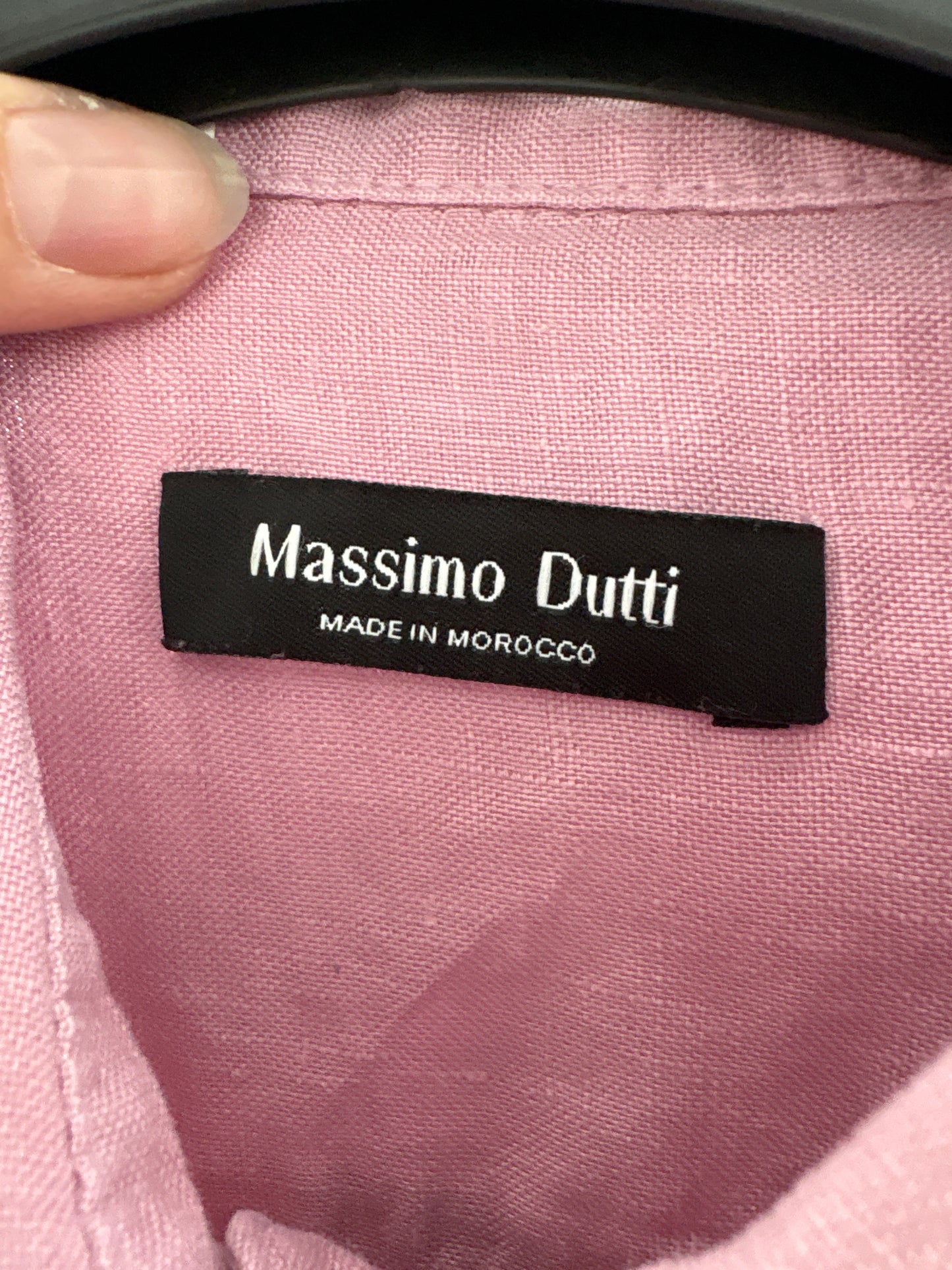 Cămașa dusty rose Pink din in