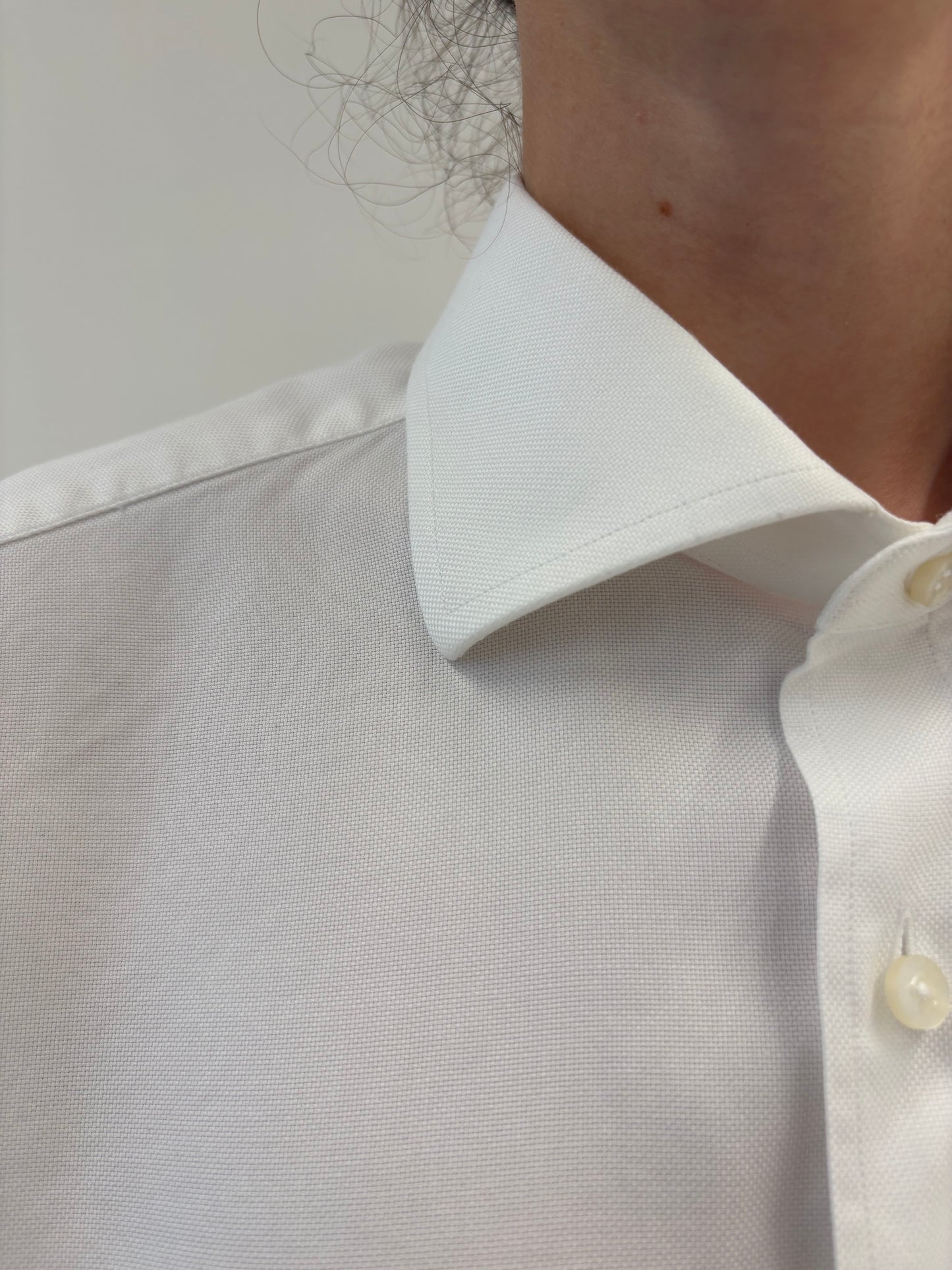 Cămașa premium din poplin de bumbac texturat