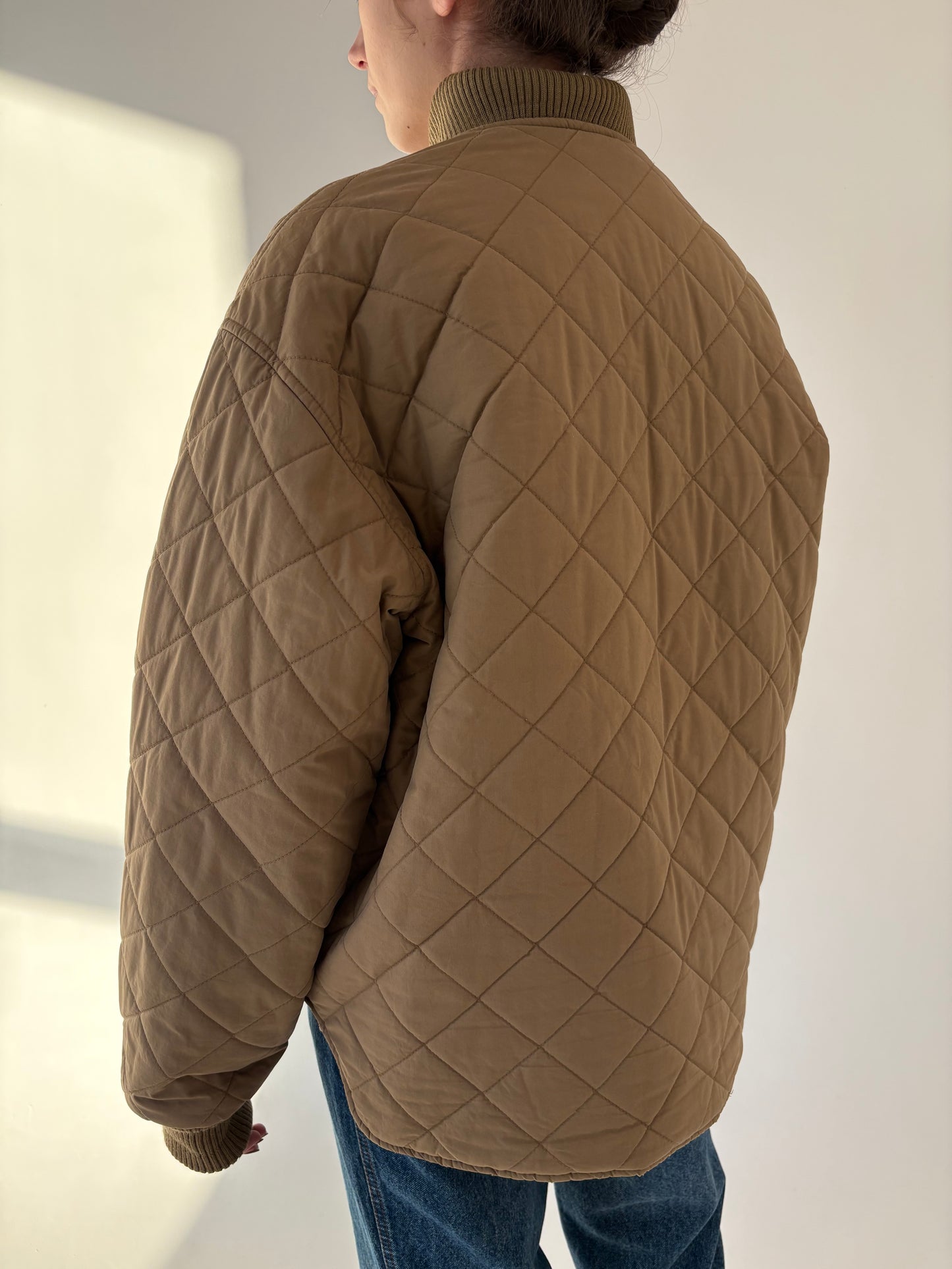 Geacă matlasata Ralph Lauren camel