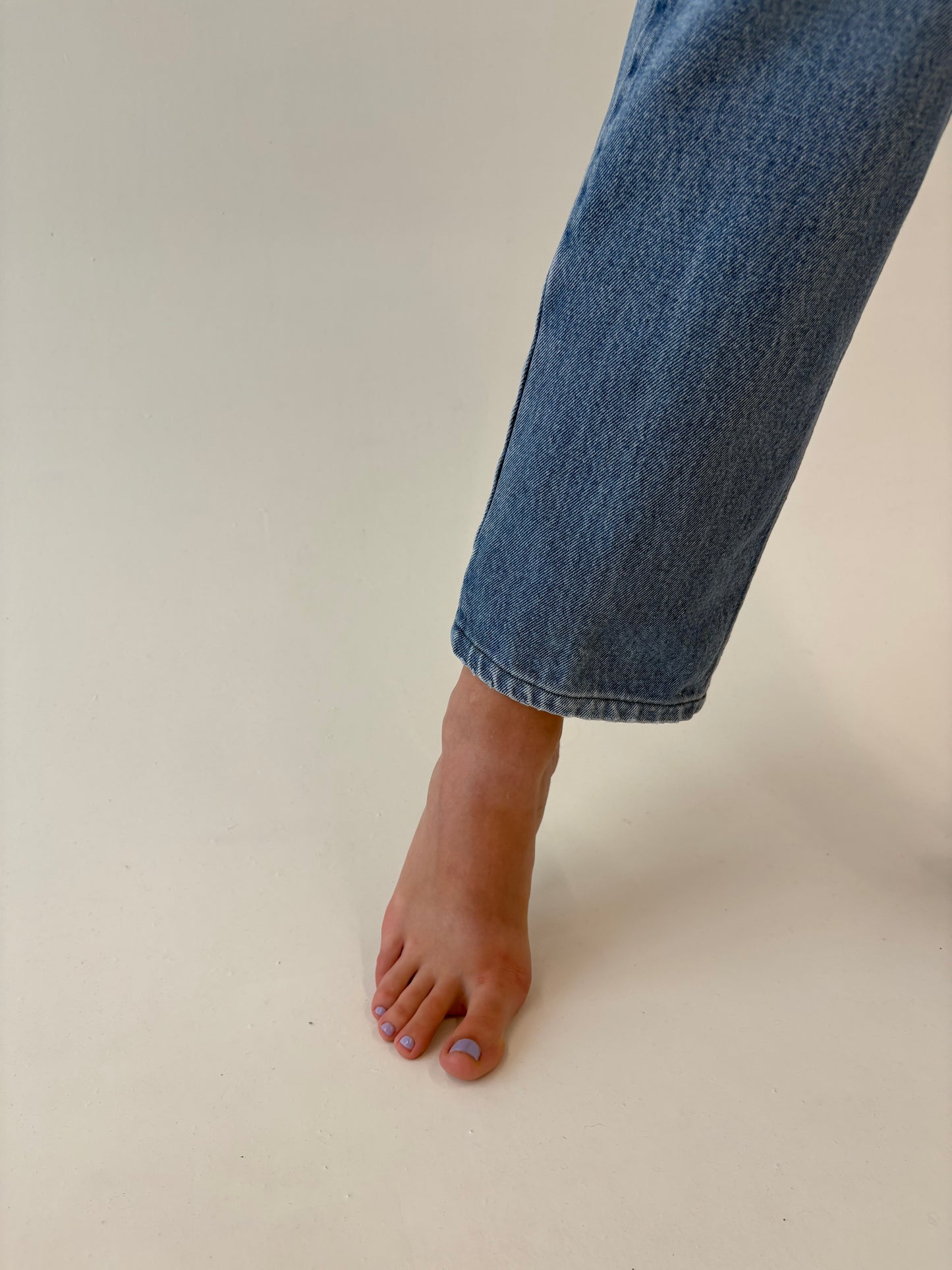 Jeans vintage classic wash and fit tall cu talie ultra înaltă