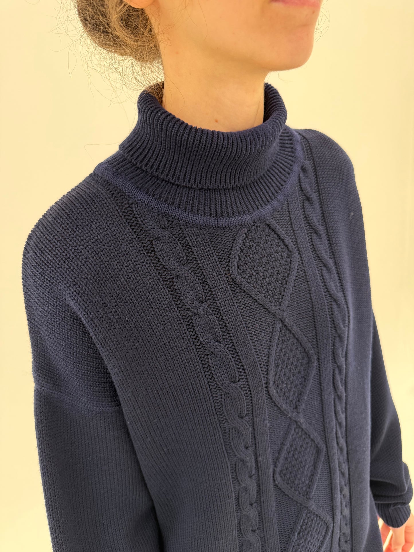 Maleta groasă tall cu torsade din lana merino extrafina multiply excepțională