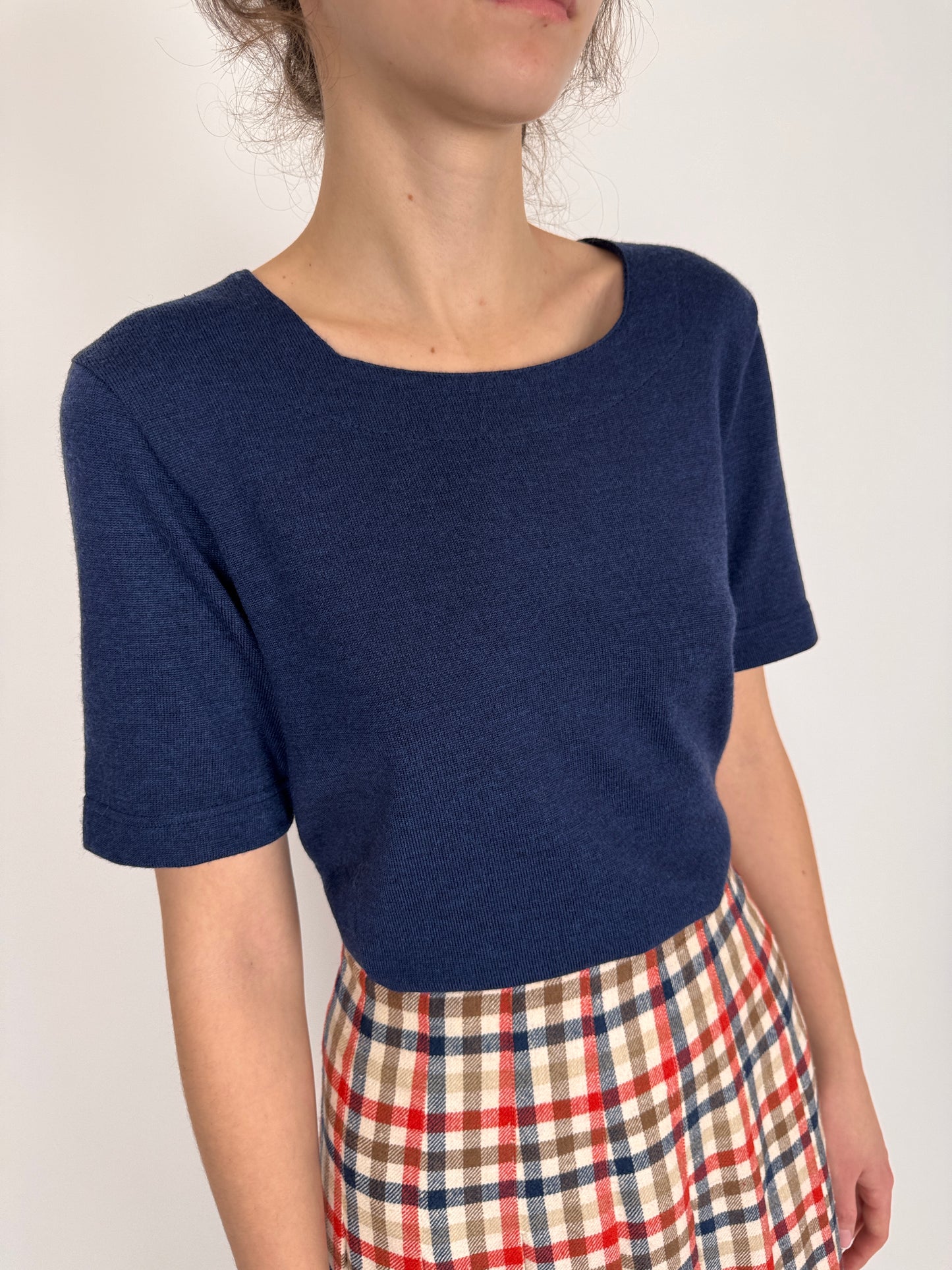 Top italian din lana merino extrafina