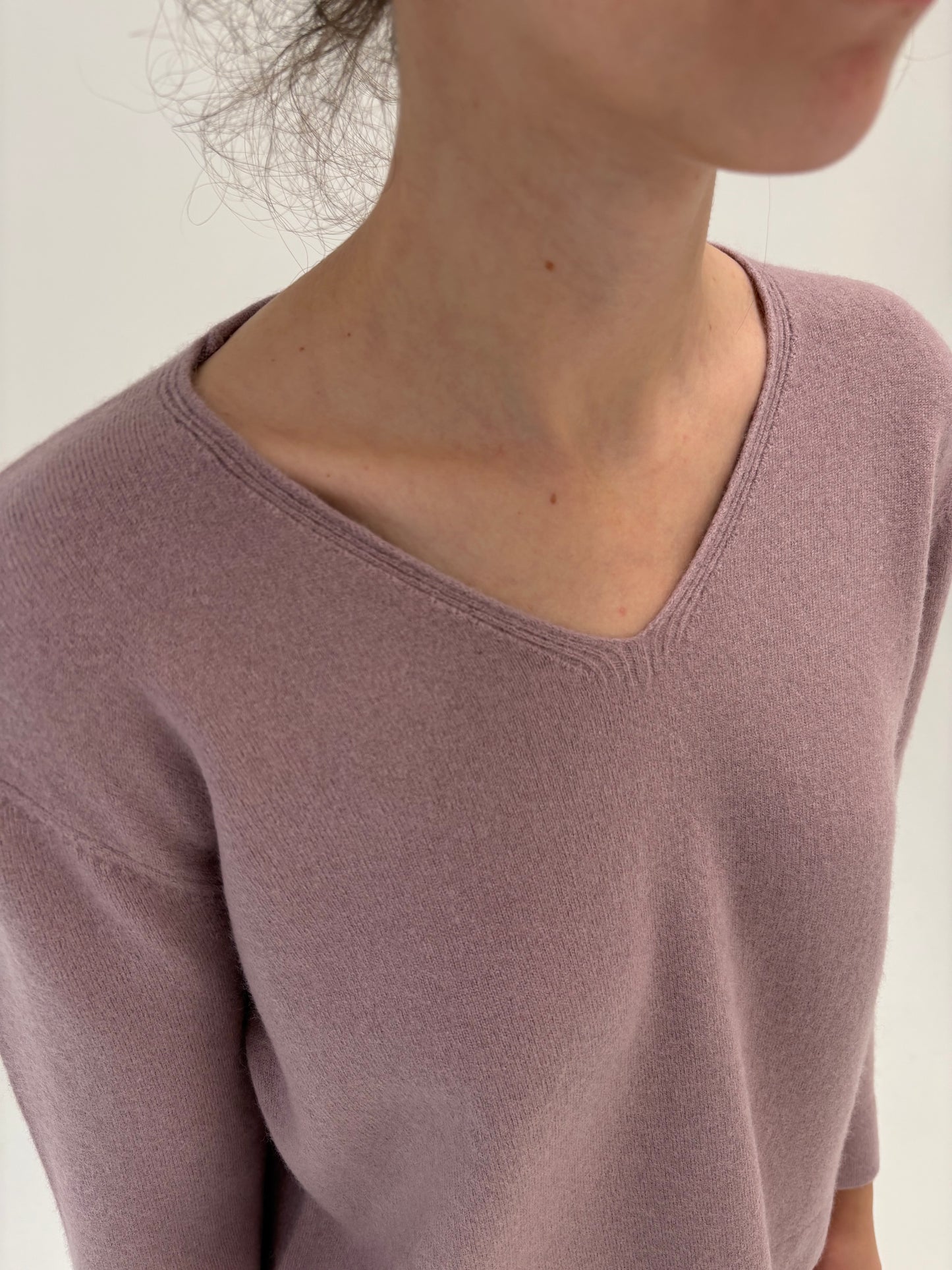 Pulover de brand luxury plus size Elena Miro dusty pink